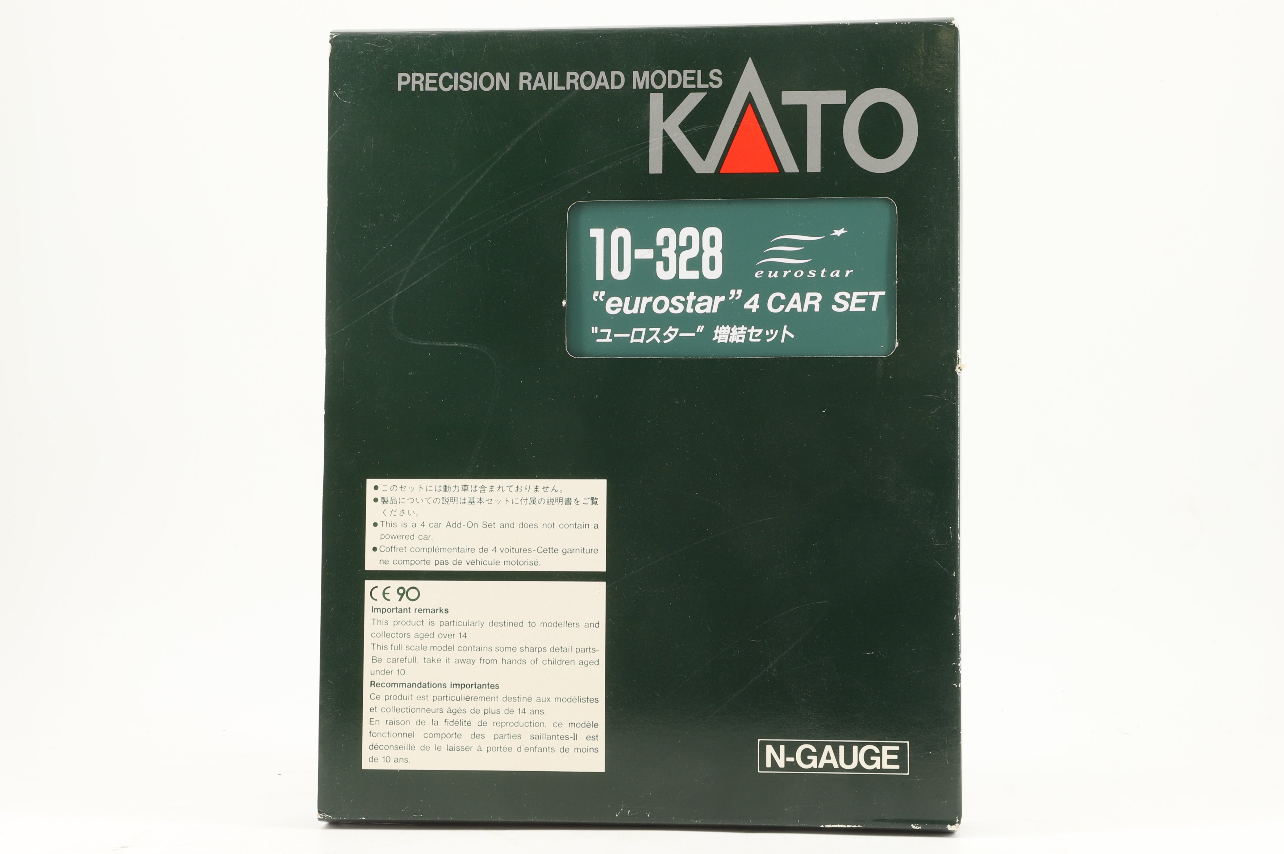 Kato N 10-328 'Eurostar' 4-Car Set - Clark Railworks