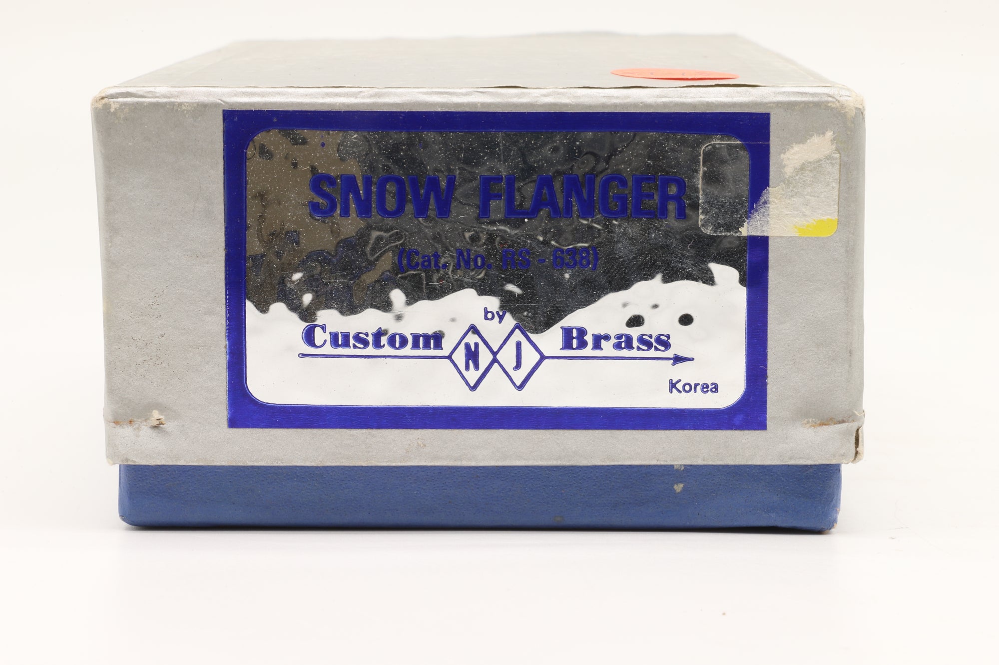 NJ Custom Brass HO Brass RS-638 Snow Flanger Unpainted