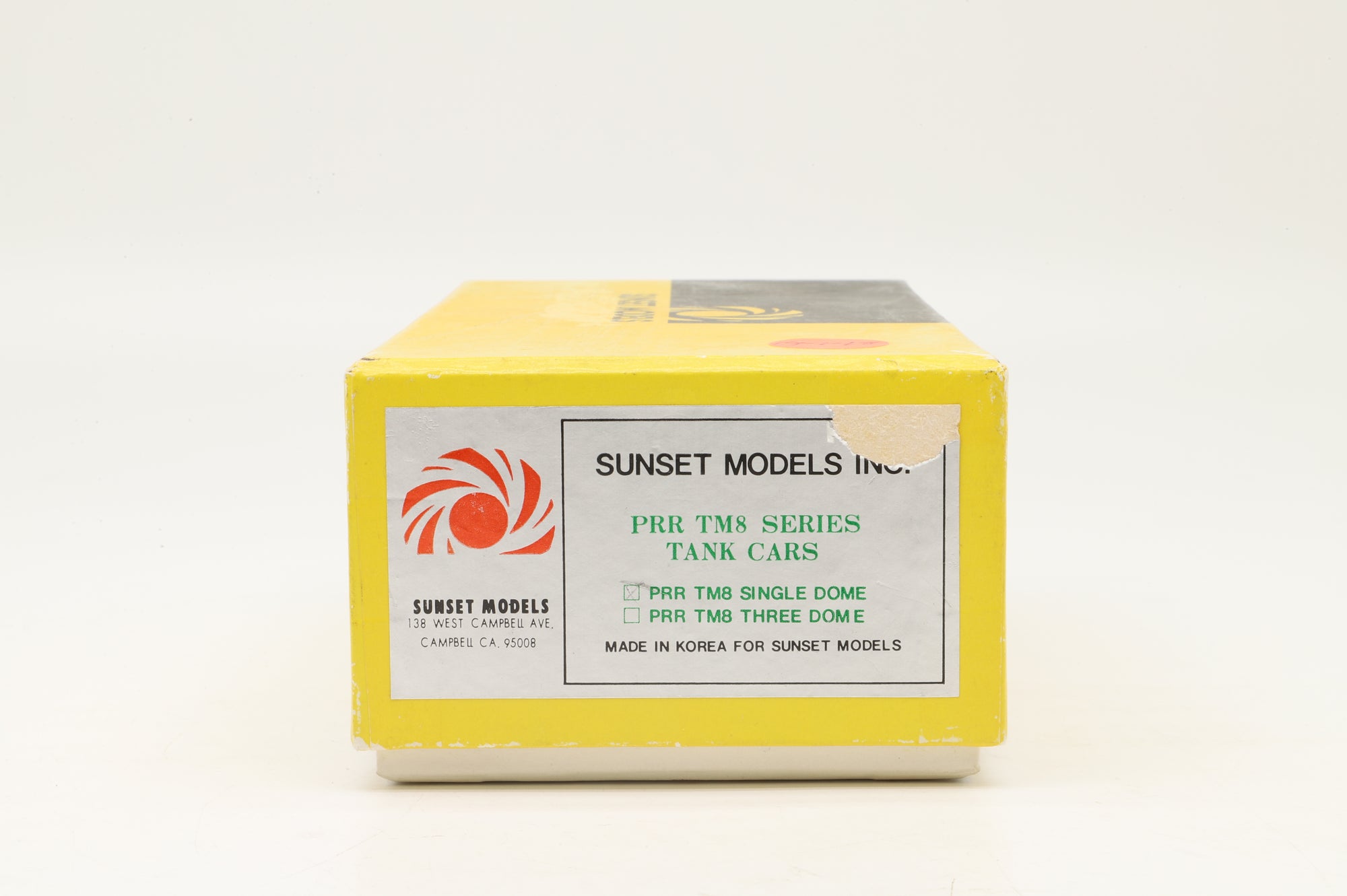 Sunset Models HO Brass PRR TM8 Single Dome, Plain Brass