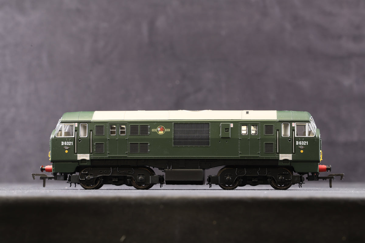 Dapol OO 4D-012-007 Class 22 &#39;D6321&#39; BR green SYP Font A H/Code