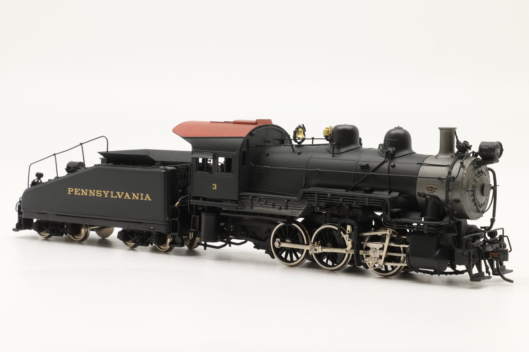 Key Imports HO Brass PRR B-6 SA 0-6-0 #3