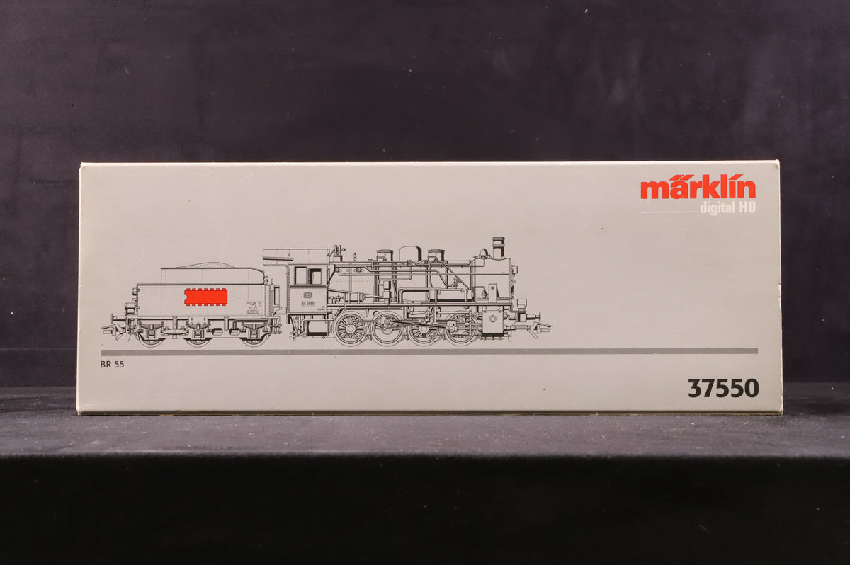 Marklin HO 37550 Class 55 &#39;55 5415&#39; DB Steam Locomotive Digital