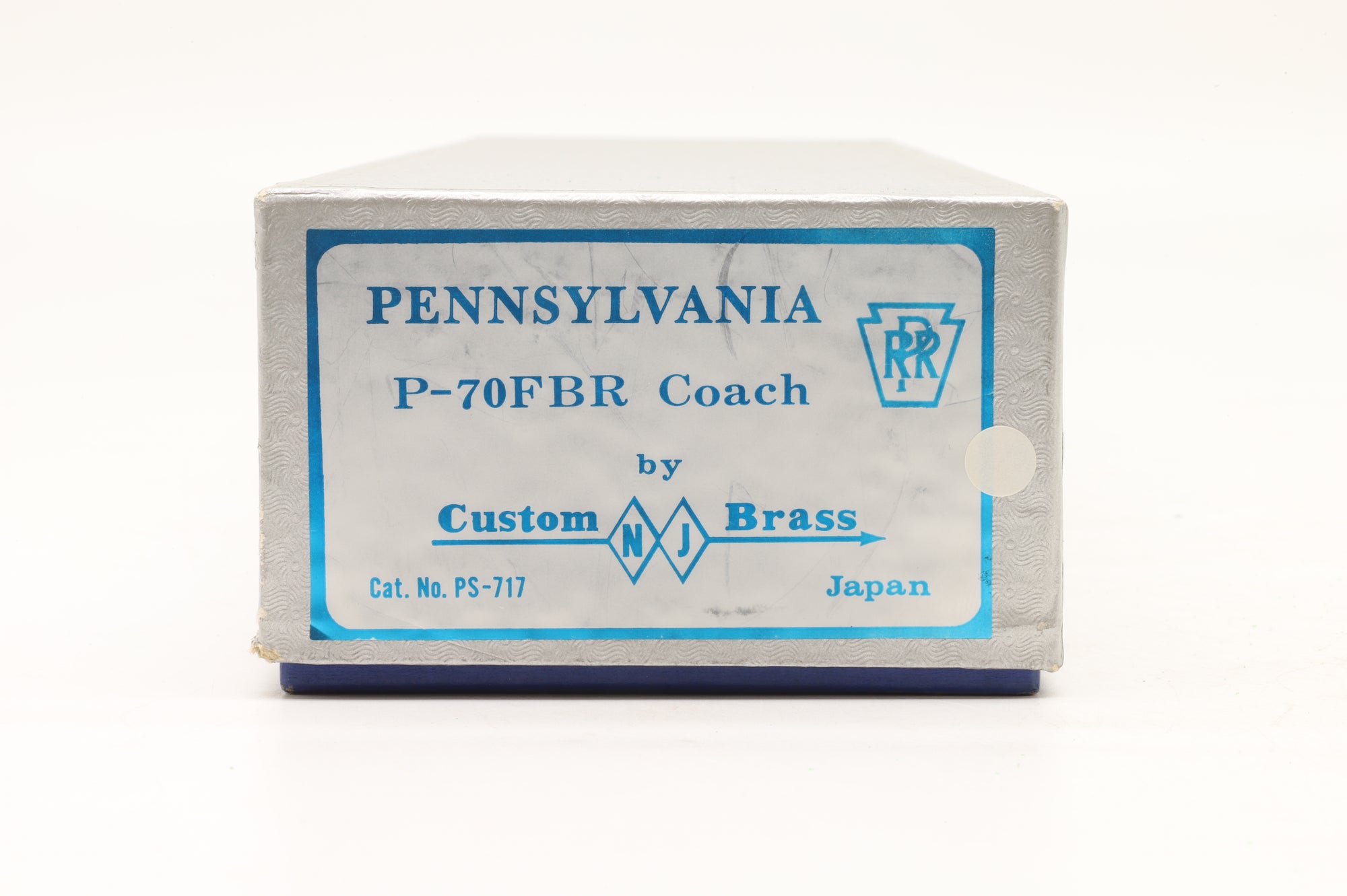 Custom NJ Brass/Kumata HO Brass P-70FBR Coach 1740