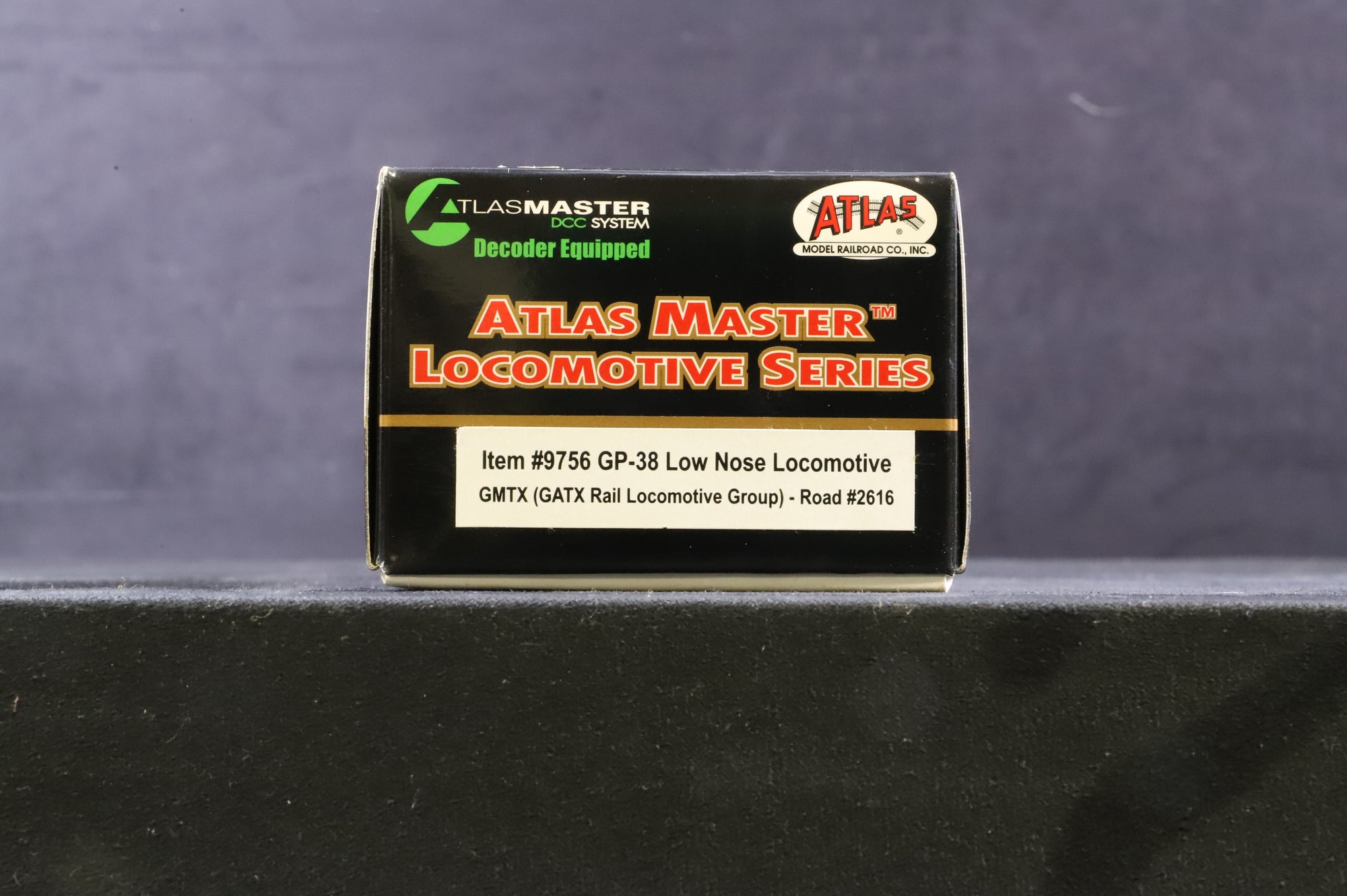 Atlas HO 0756 GP-38 Low Nose Locomotive GMTX (GATX Rail Locomotive Group) - Road #2616