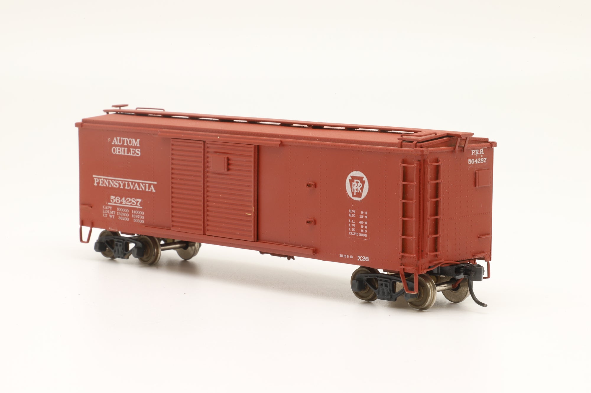 Oriental Limited HO Brass PRR X-28 Automobile Box Car