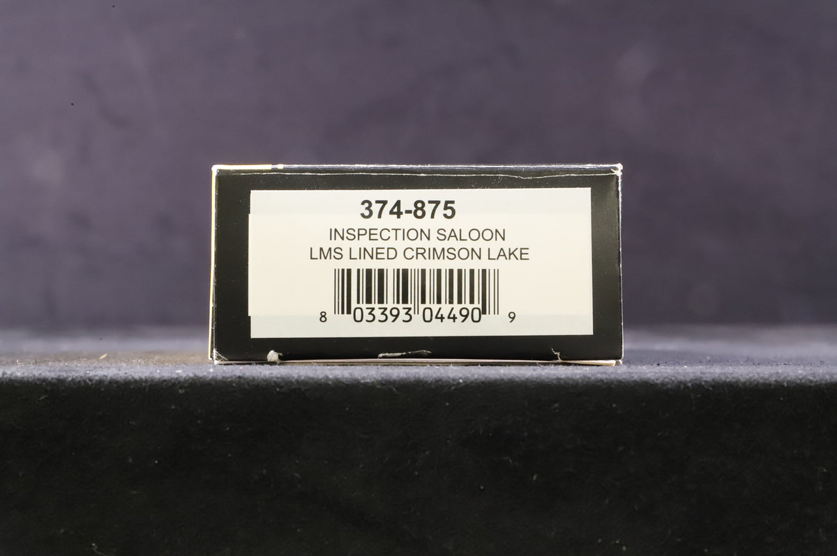 Graham Farish N Gauge 374-875 Inspection Saloon No.45028 in LMS Lined Crimson Lake