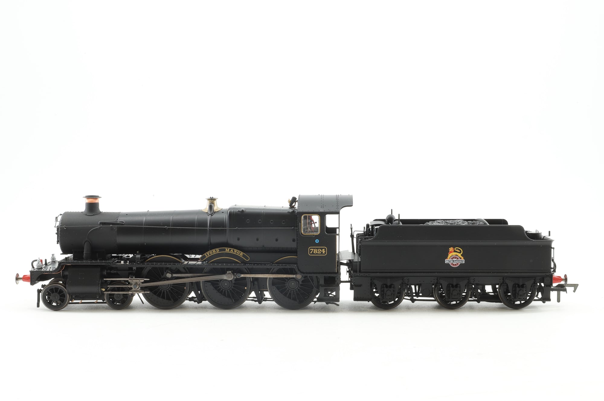 Accurascale HO ACC2510 Manor Class 7824 'Iford Manor' in BR Black w/ Early Crests