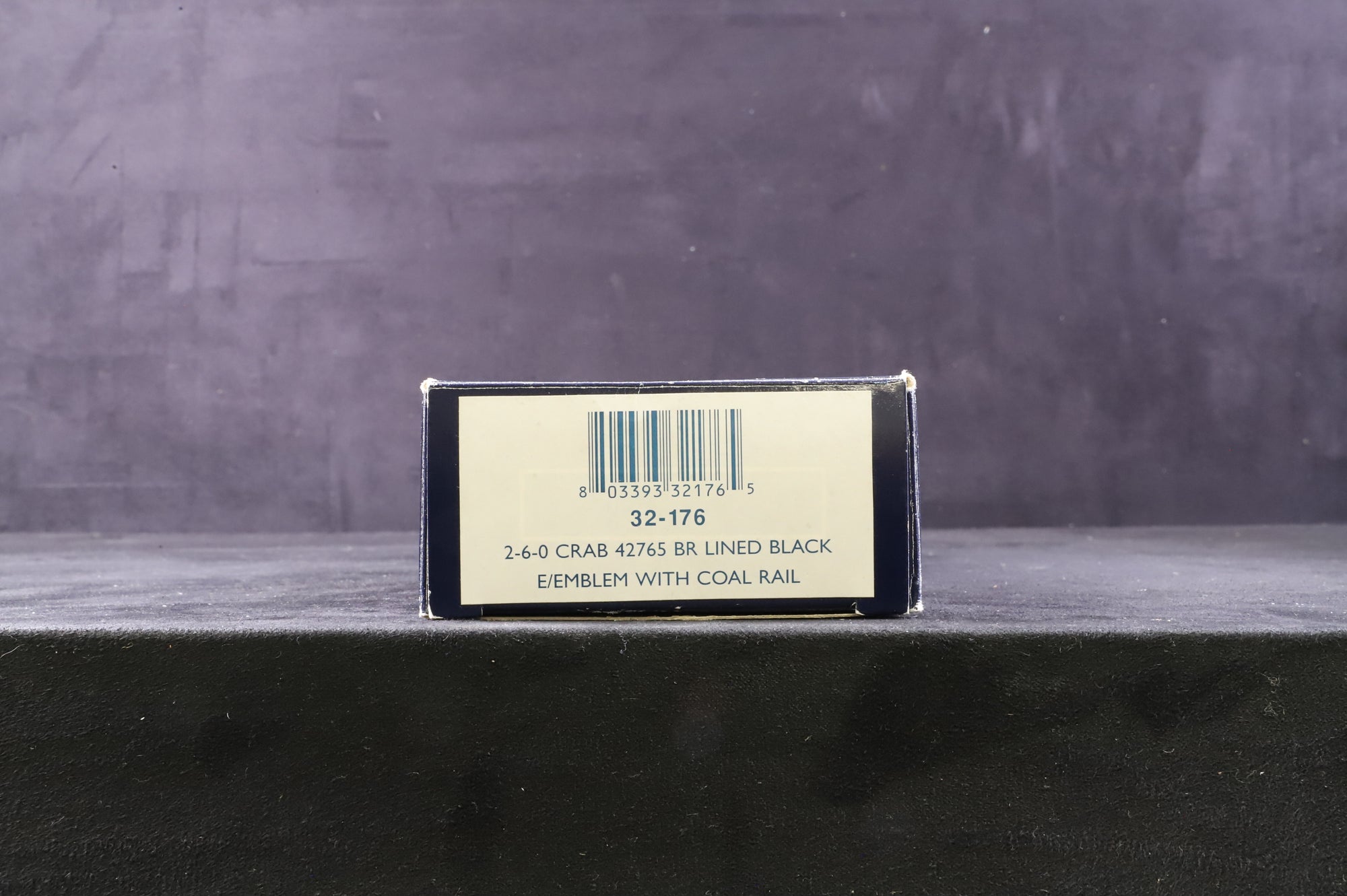 Bachmann OO 32-176 2-6-0 Crab '42765' BR Lined Balck E/C With Coal Rail Weathered