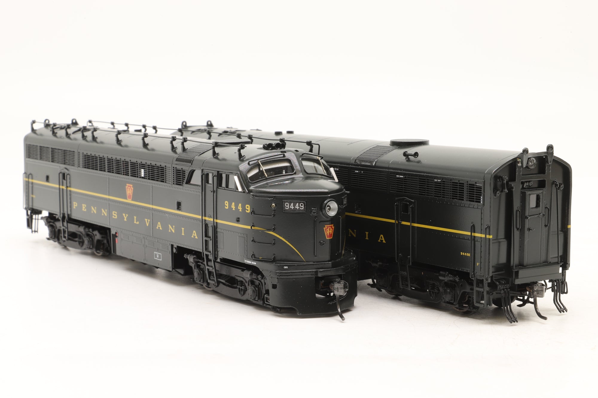 The Division Point Inc. HO Brass Fairbanks-Morse C-Line Locomotive Pennsylvania Railroad CFA&B-16-4