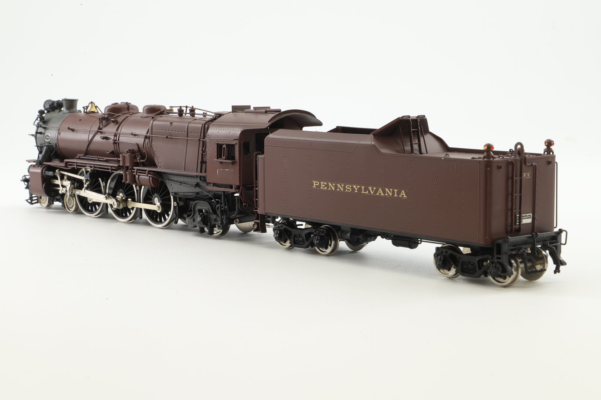 Precision Scale HO Brass 15708.2 Steam Loco PRR Class K4s 4-6-2 Unnumbered - Tuscan Red w/ decals
