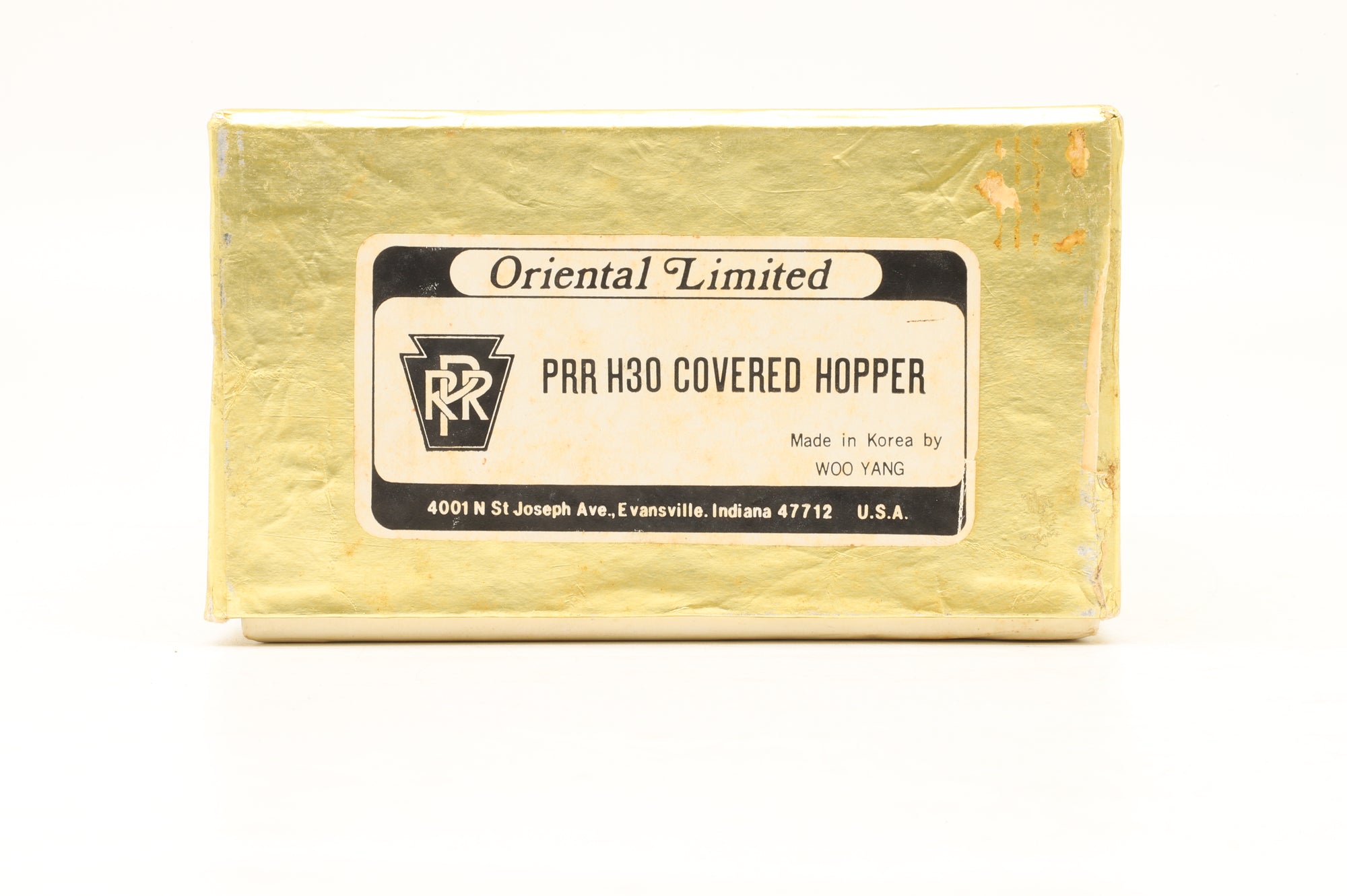 Oriental Limited HO Brass PRR H30 Covered Hopper