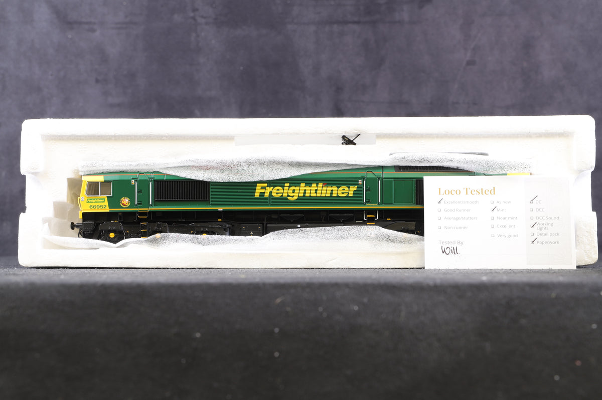 Bachmann OO 32-975 Class 66/9 &#39;66952&#39; Diesel Freightliner