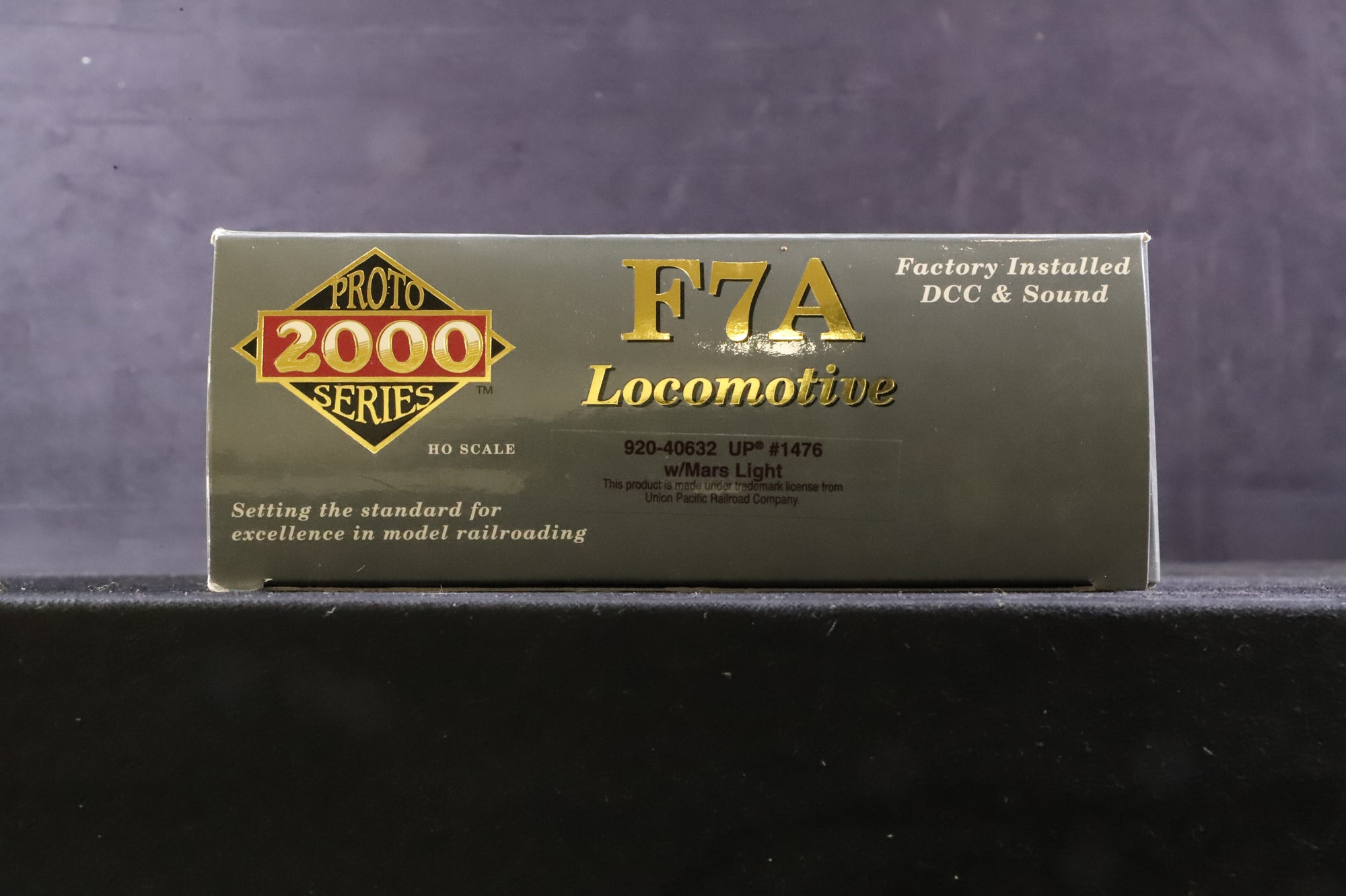 Proto 2000 HO 920-40632 F7A Loco No. 1476 w/ Mars Light in Union Pacific Livery - DCC Sound