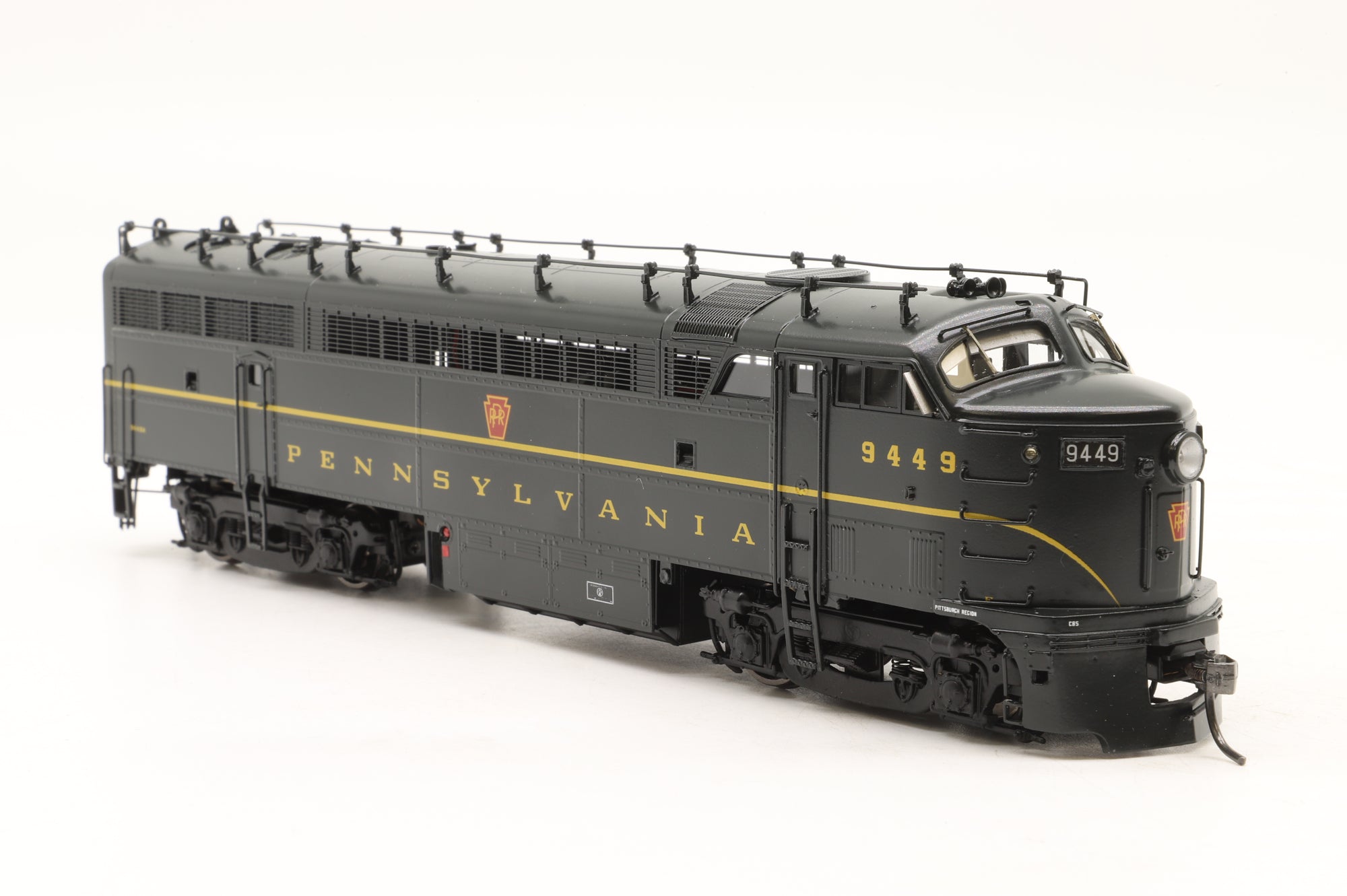 The Division Point Inc. HO Brass Fairbanks-Morse C-Line Locomotive Pennsylvania Railroad CFA&B-16-4