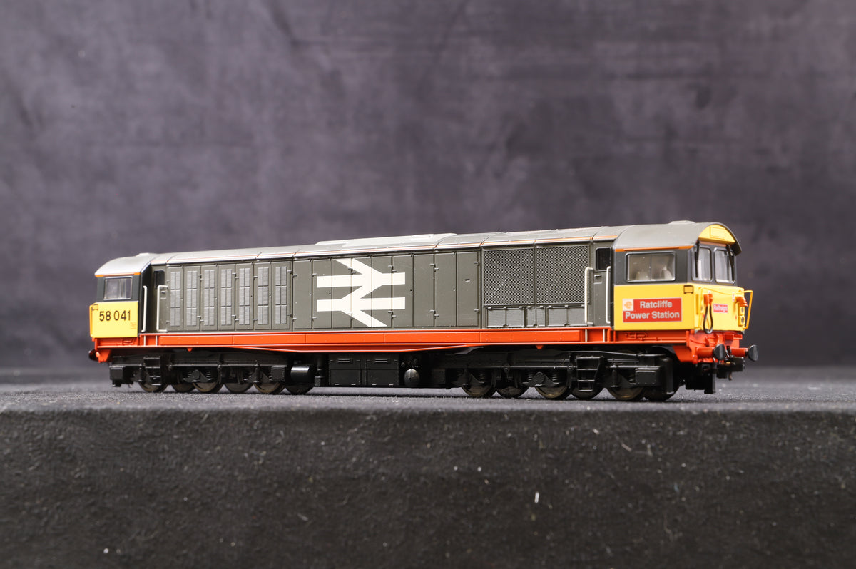 Heljan OO 5808 Class 58 &#39;58041&#39; Railfreight Red Stripe Livery