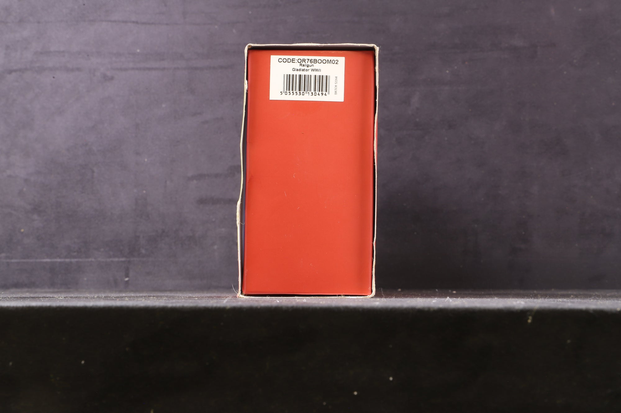 Oxford Rail OO OR76BOOM02 Howitzer Railgun 'HMG Gladiator' in WW2 Olive Drab