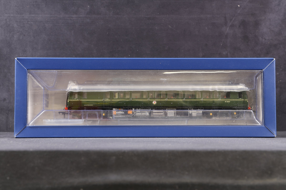 Bachmann OO 35-525 Class 121 Single Car DMU BR Green Speed Whiskers