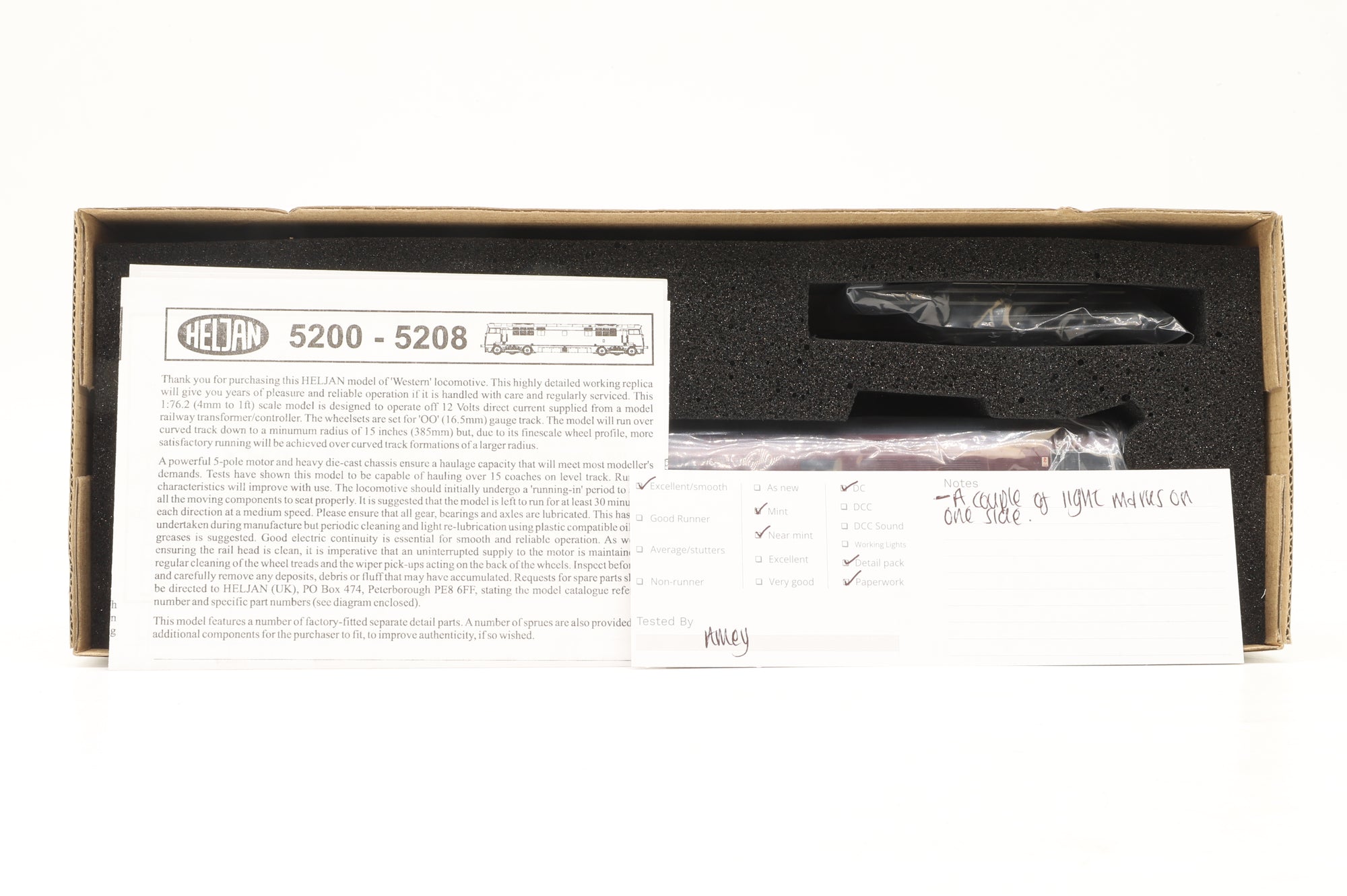 Heljan OO 5200 Class 52 Western D1007 'Western Talisman' BR Maroon