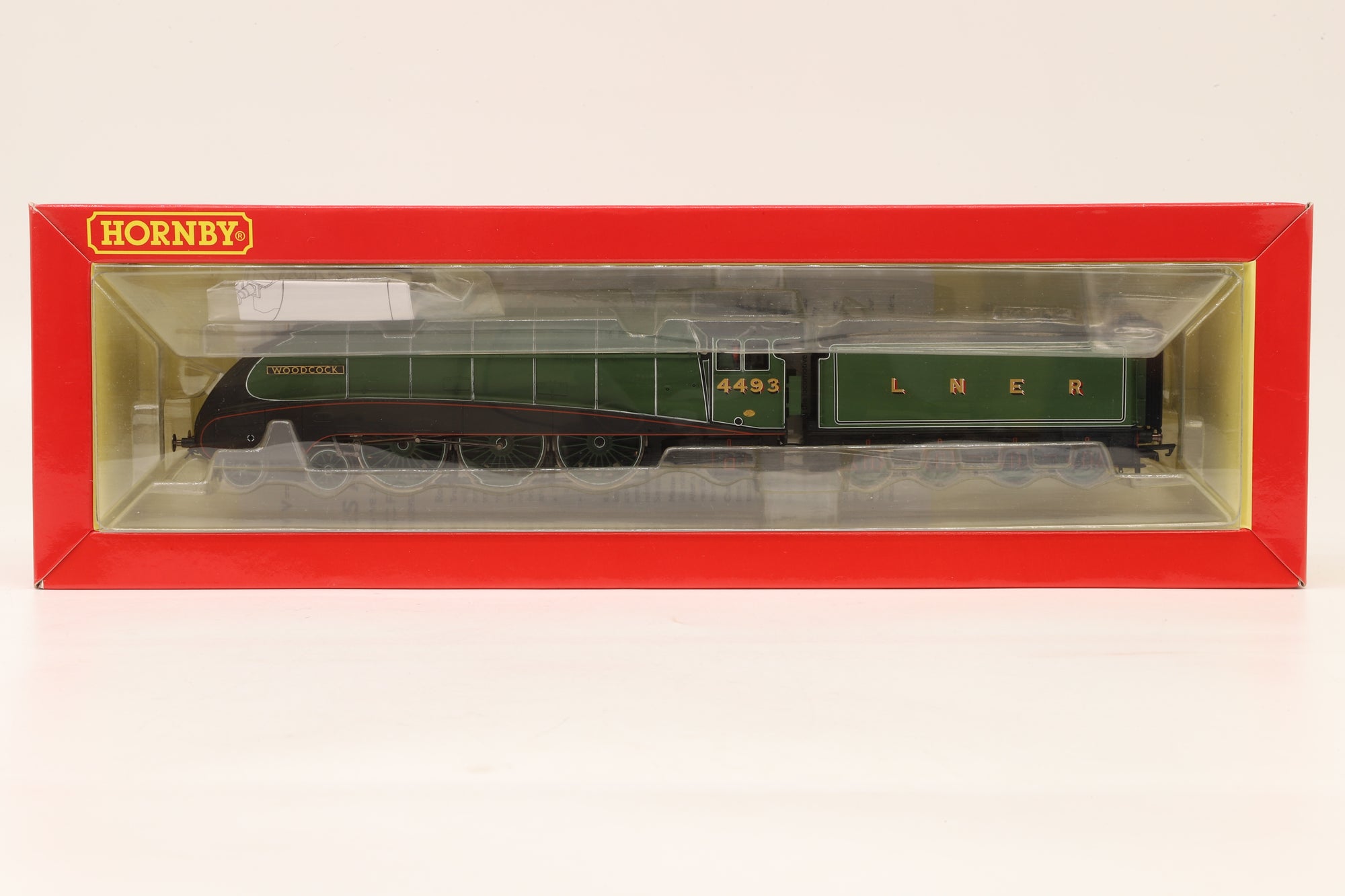 Hornby OO R3630 Class A4 '4493' 'Woodcock' LNER Apple Green