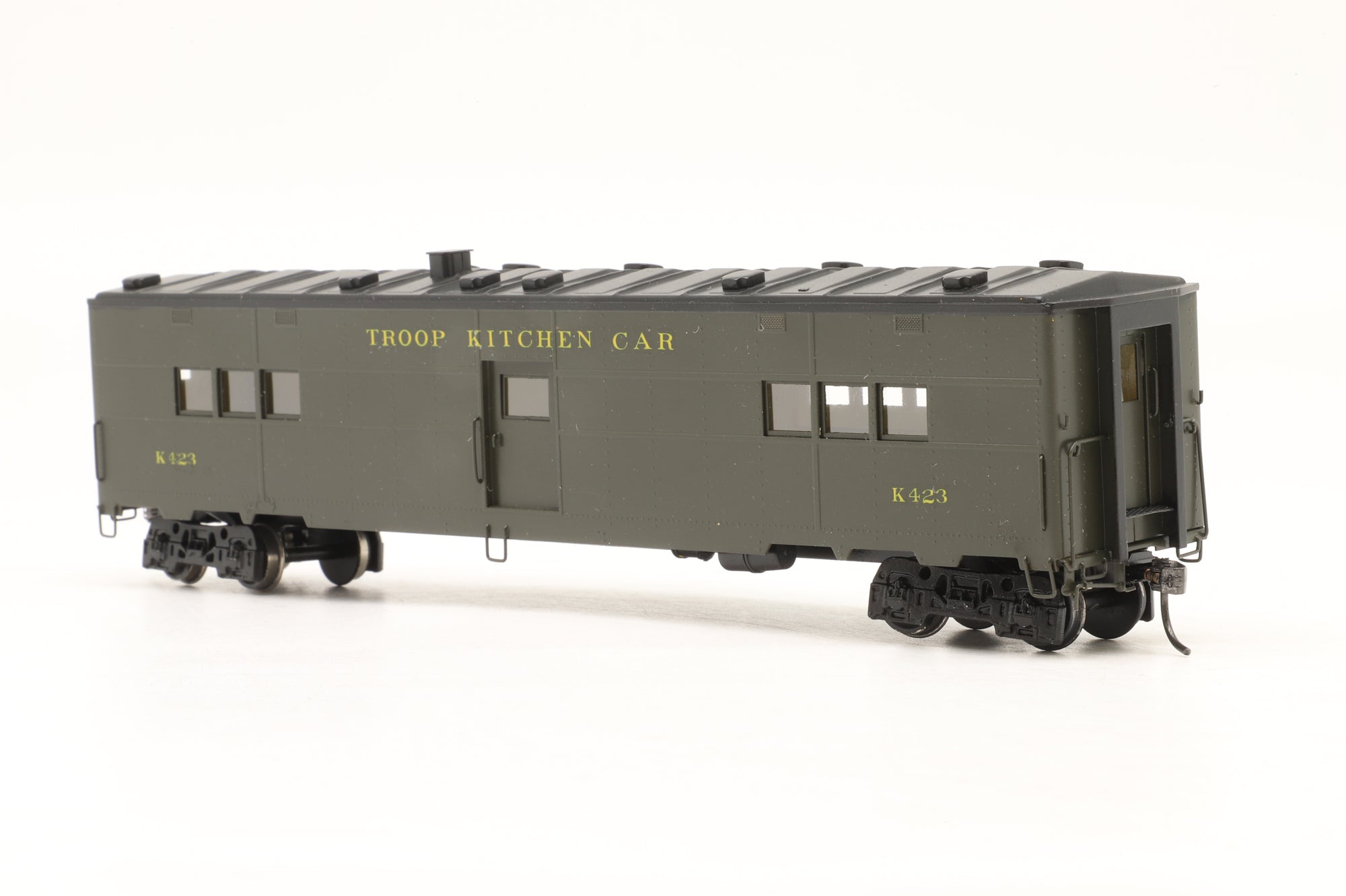 Hallmark Models HO Brass Troop Kitchen Car