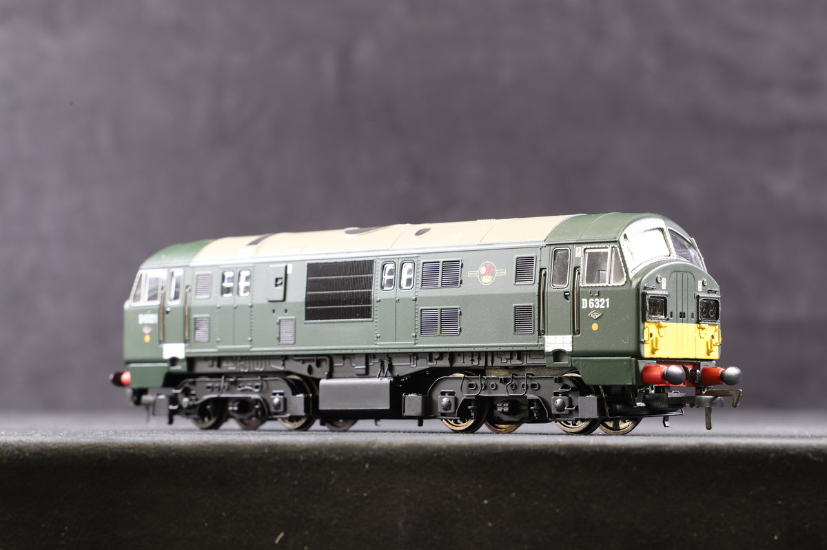 Dapol OO 4D-012-007 Class 22 &#39;D6321&#39; BR green SYP Font A H/Code