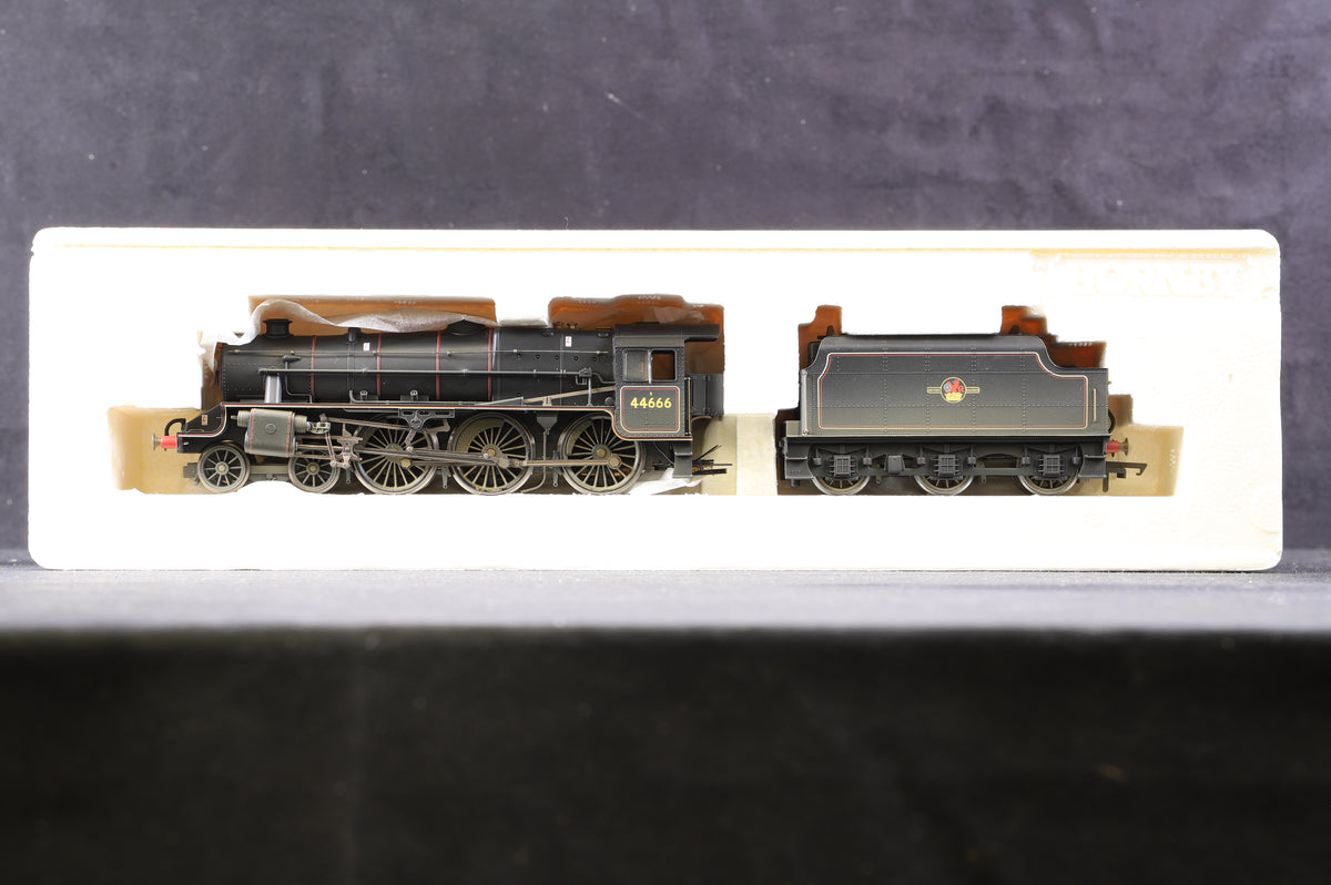 Hornby OOR2382 4-6-0 Class 5MT &#39;44666&#39; BR Lined L/C, Weathered