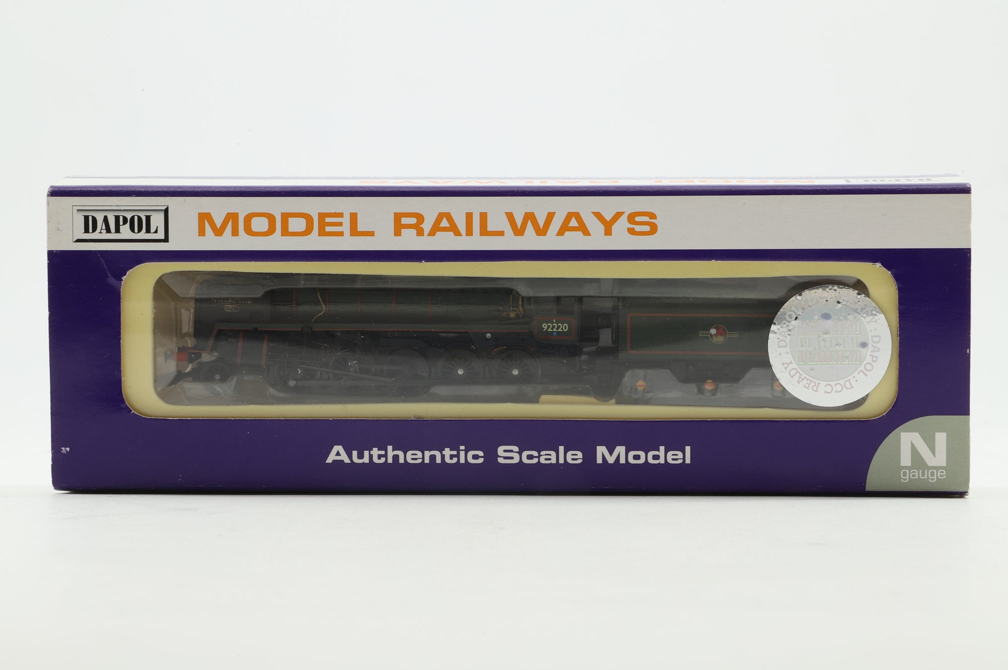 Dapol N ND-090 Class 9F '92220' 'Evening Star' BR Lined Green