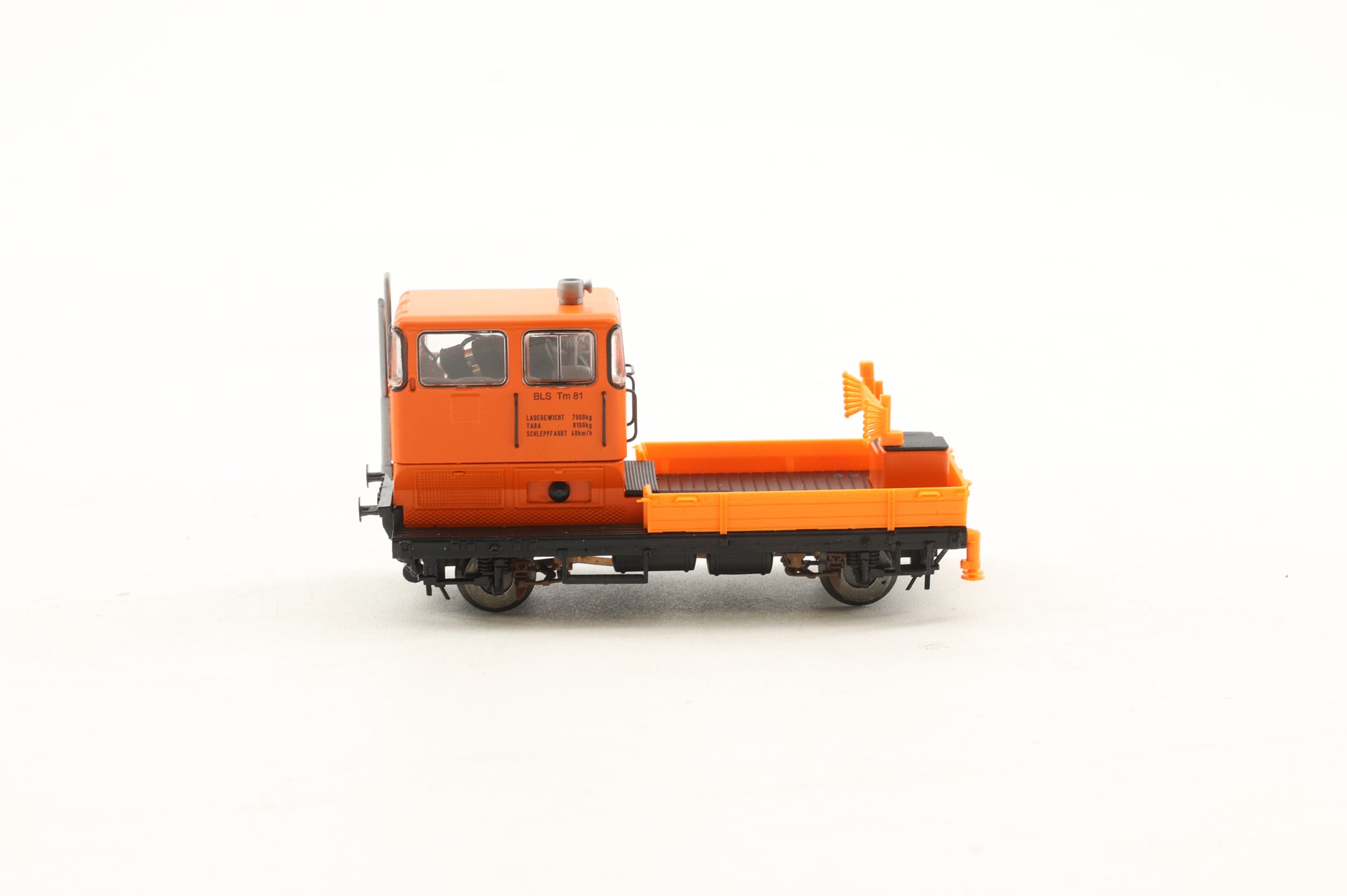 Brawa HO 42672 KLV 53 Engineering Vehicle in BLS Orange