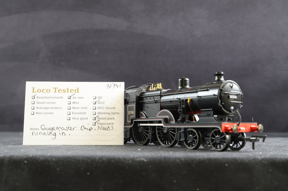 Dapol OO 4S-028-004 D1 &#39;31741&#39; BR Lined Black E/C DCC