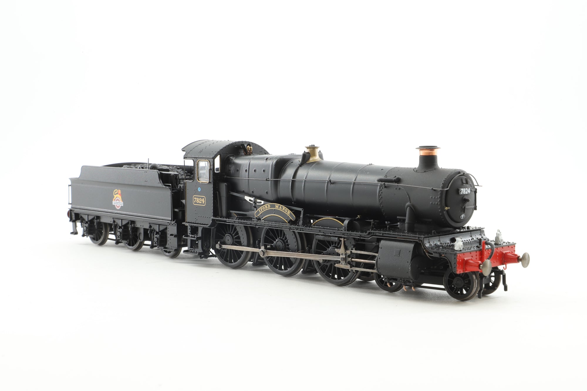 Accurascale HO ACC2510 Manor Class 7824 'Iford Manor' in BR Black w/ Early Crests