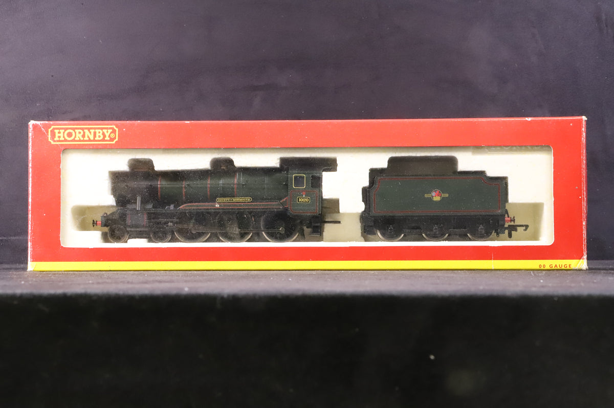 Hornby OO R2211 County Class &#39;County Of Monmouth&#39; &#39;1020&#39; BR Green L/C