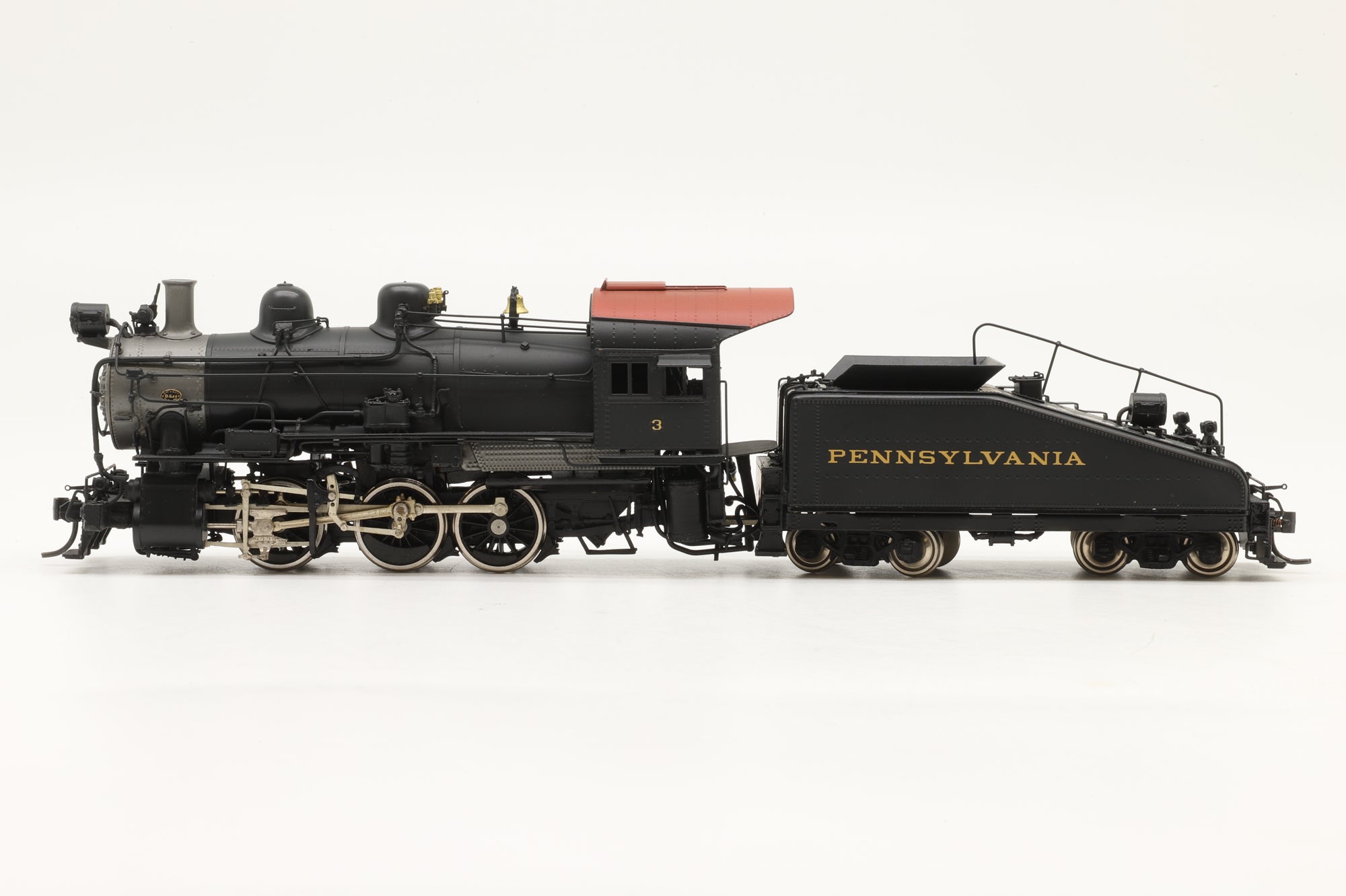 Key Imports HO Brass PRR B-6 SA 0-6-0 #3