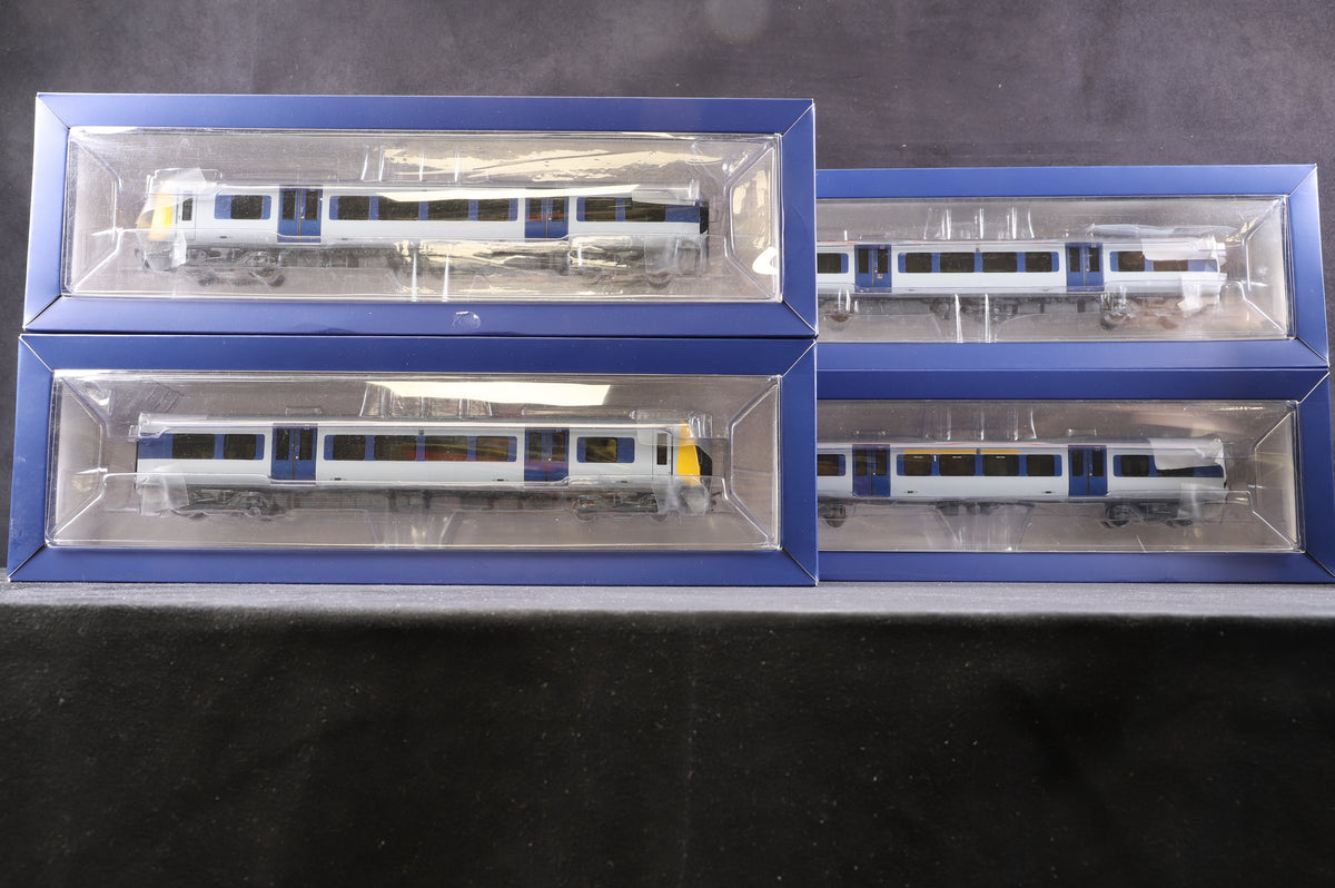 Bachmann OO 31-030 Cl.350/1 Desiro Four Car EMU &#39;350111&#39; &#39;Apollo&#39; Silverlink (Unbranded)