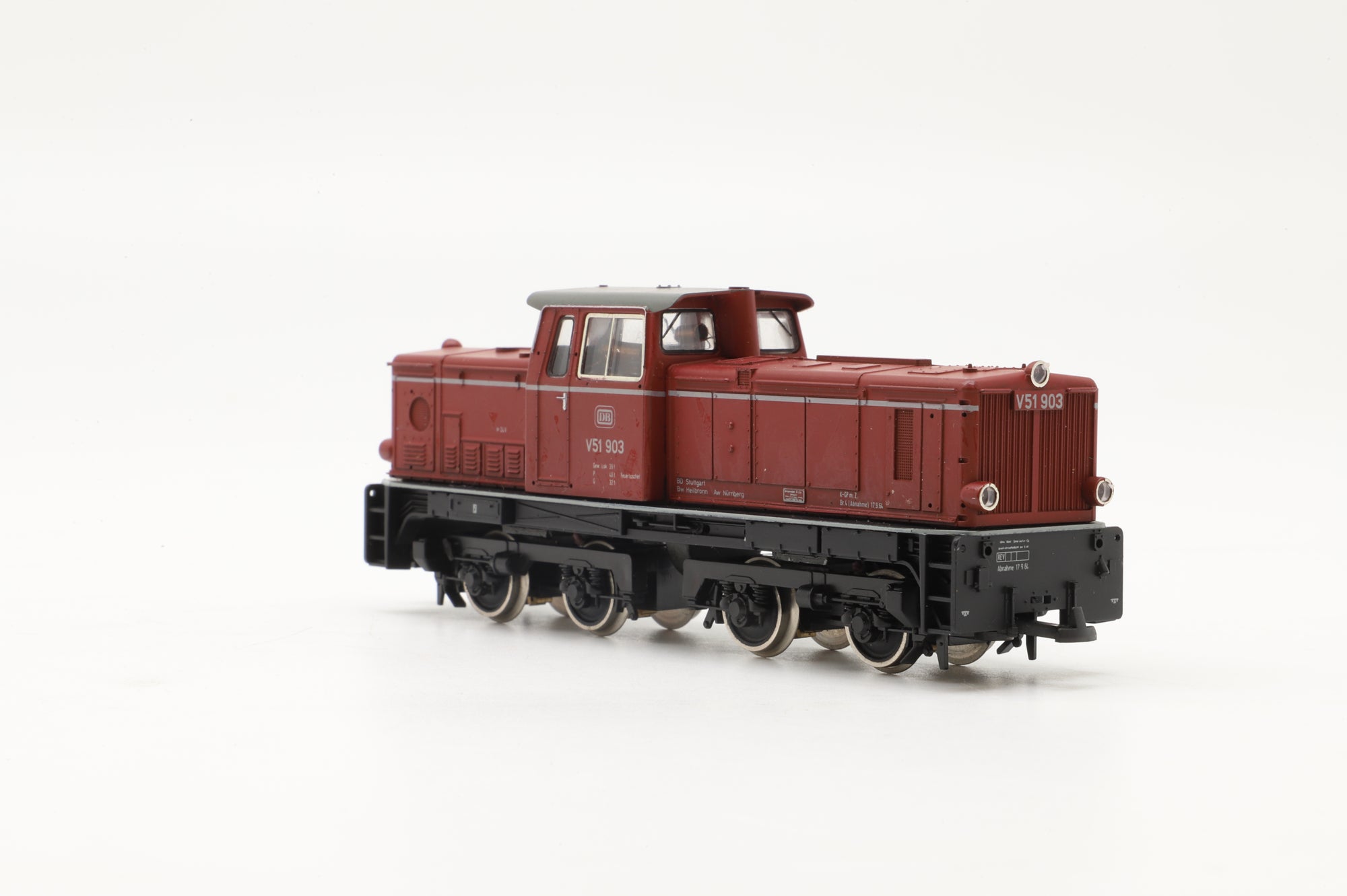 WORKSHOP Bemo HO(12mm) 1001/3 V51 903 in DB Red