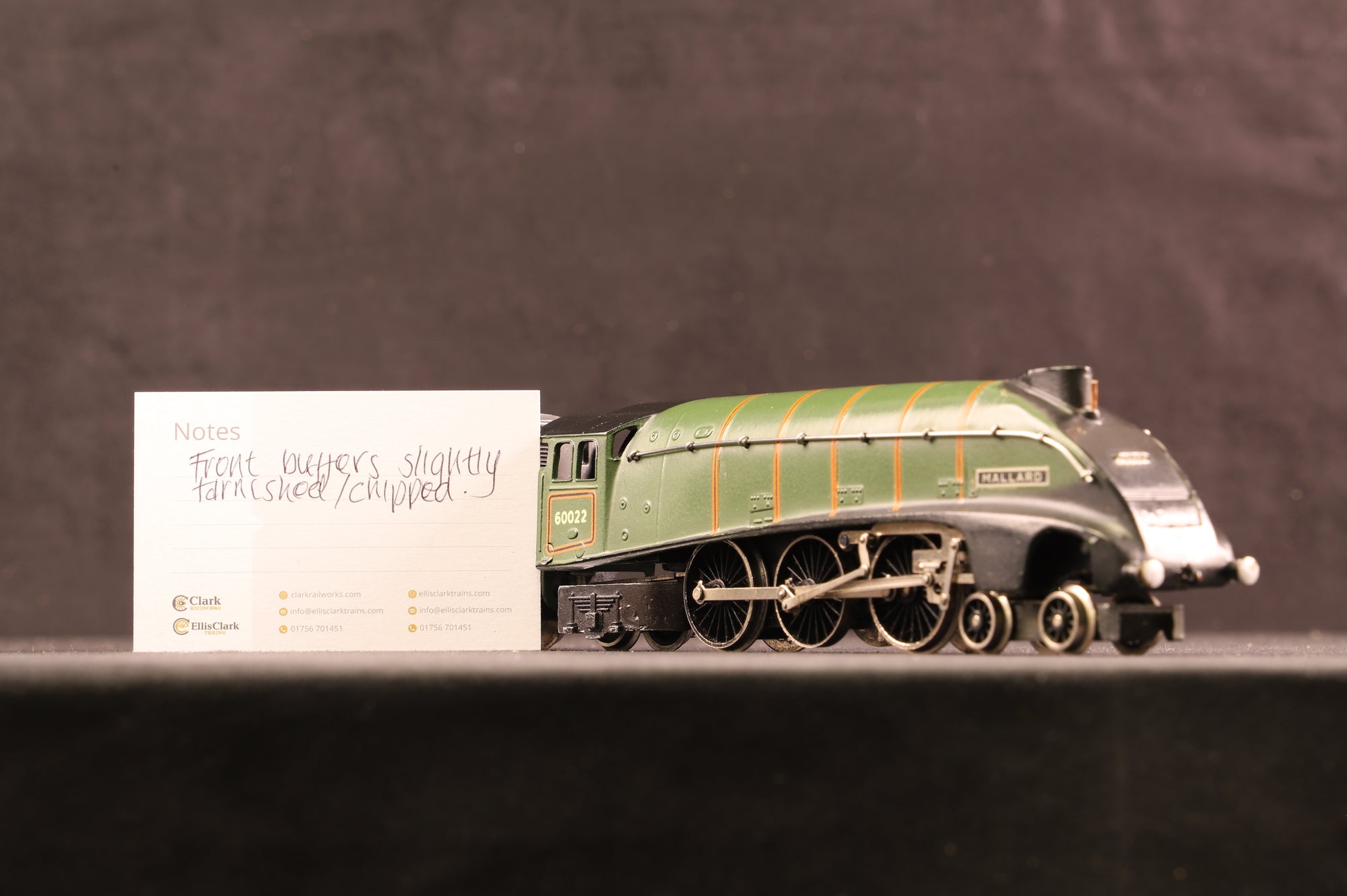 Wrenn OO W2211 Mallard '60022' BR Green, A4 Pacific 4-6-2 Loco