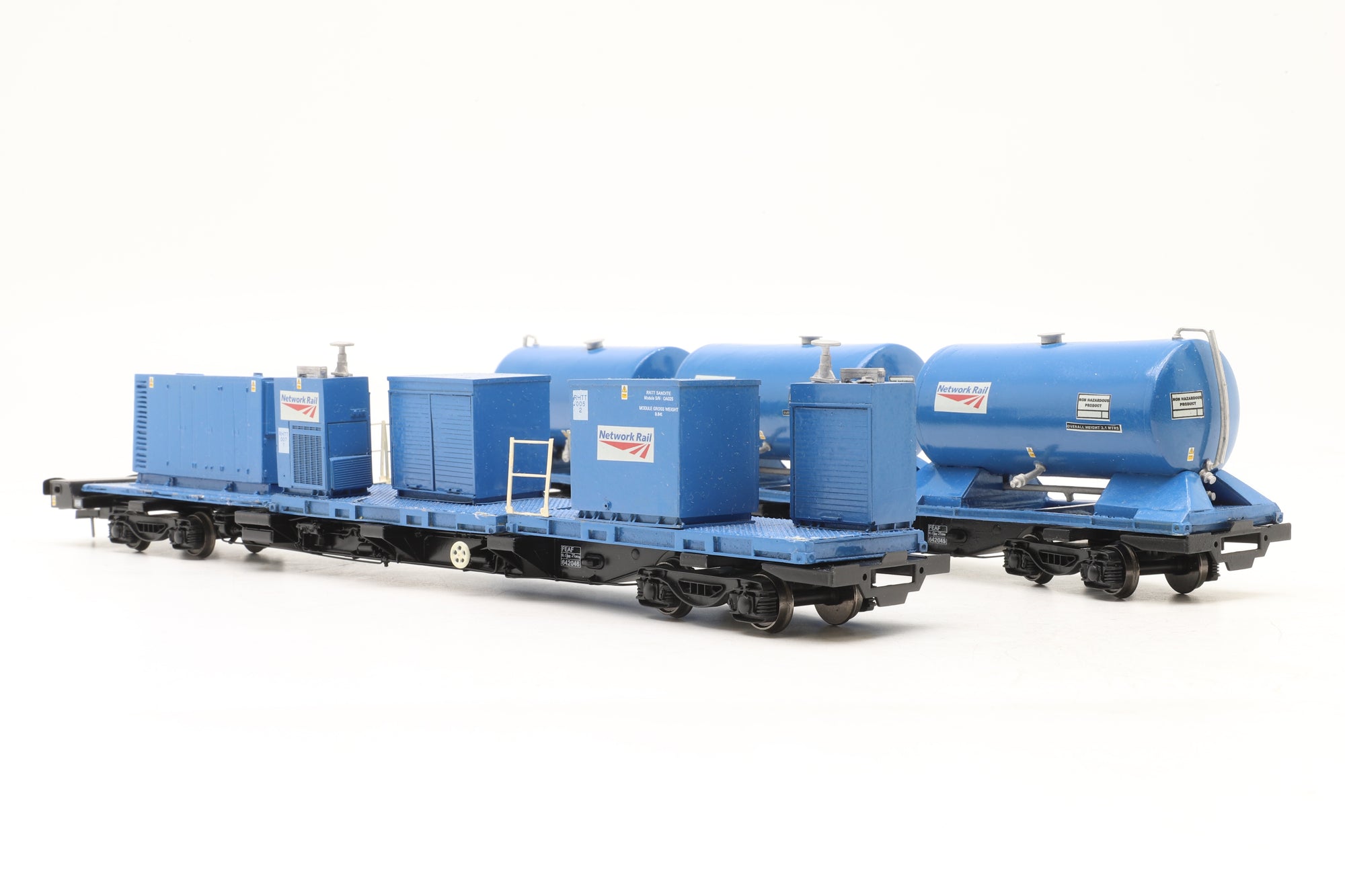 WORKSHOP Resin/ Dapol OO FEAB Container Twin Pack Network Rail
