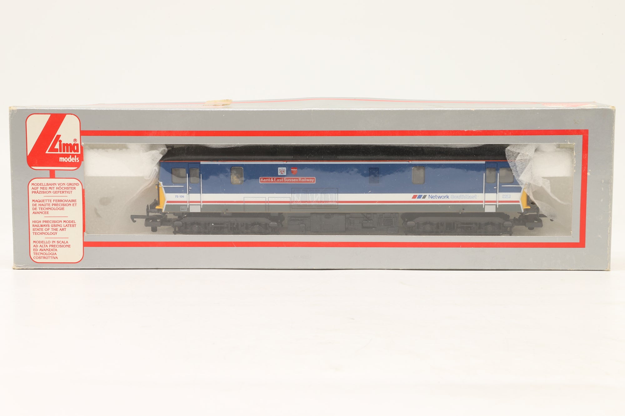Lima OO 205012A5 Class 73 73126 'Kent and East Sussex Railway' Network SouthEast Revised Livery, Ltd Ed. 638/650