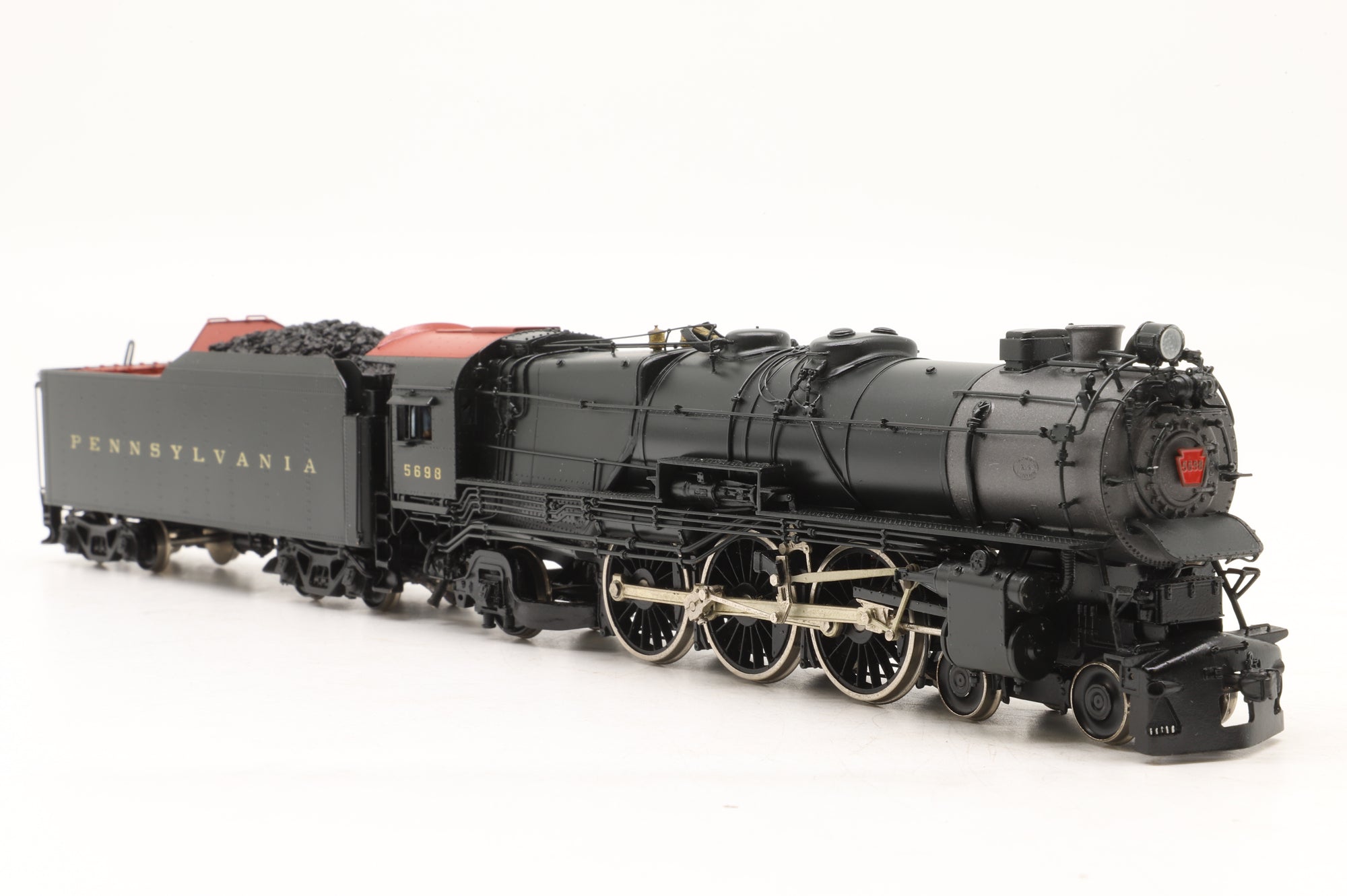 Key Imports HO Brass Pennsylvania K-5 4-6-2 Pacific '5698' Steam Locomotive DCC Sound Factory Painted
