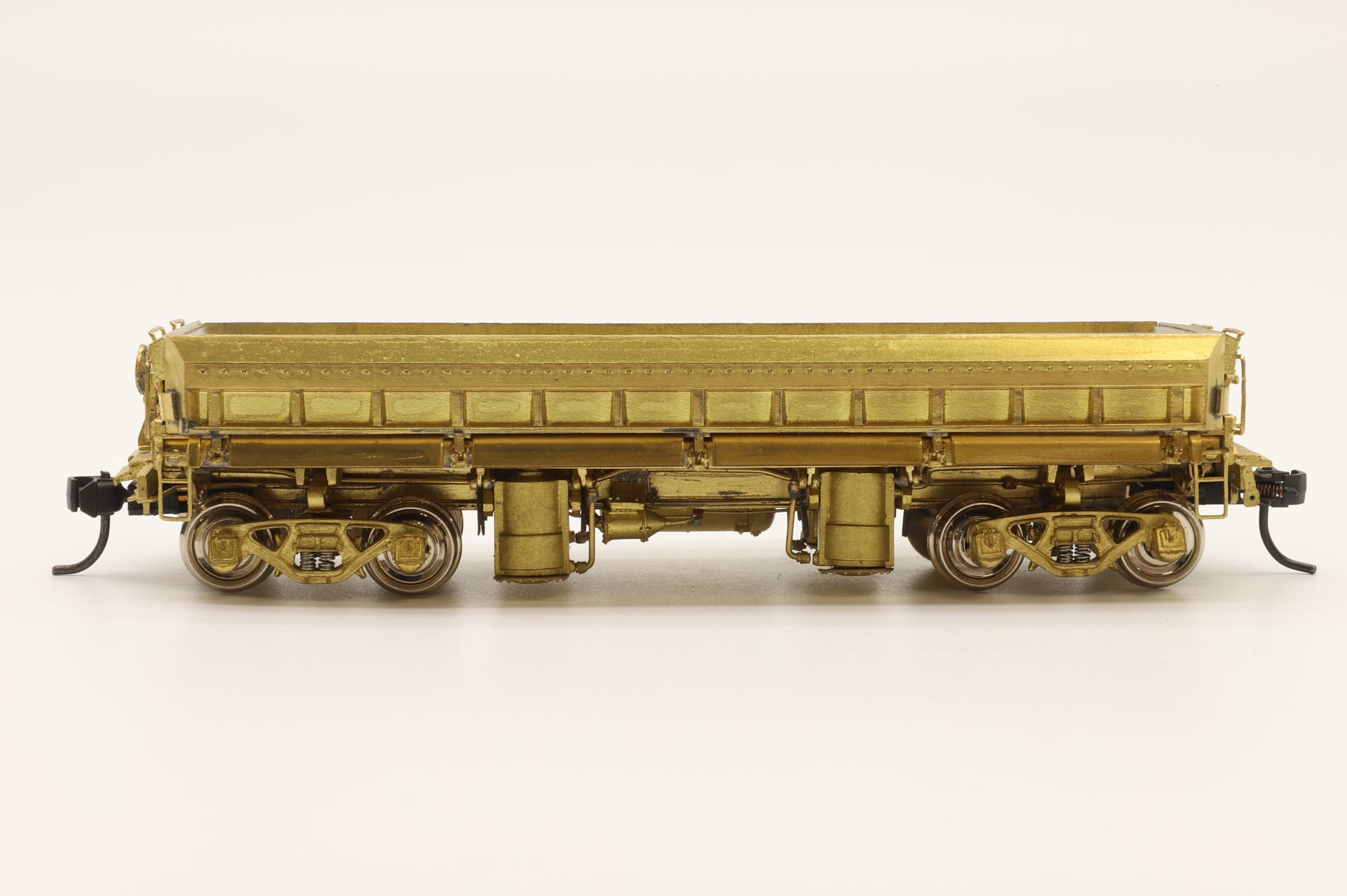 Overland Models HO Brass 1371 Austin Western 30yd Air Dump Car Unpainted