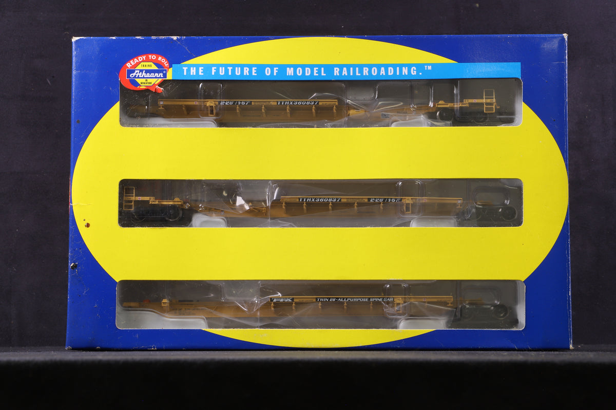 Athearn HO 28908 Trinity 57&#39; All Purpose Spine Cars