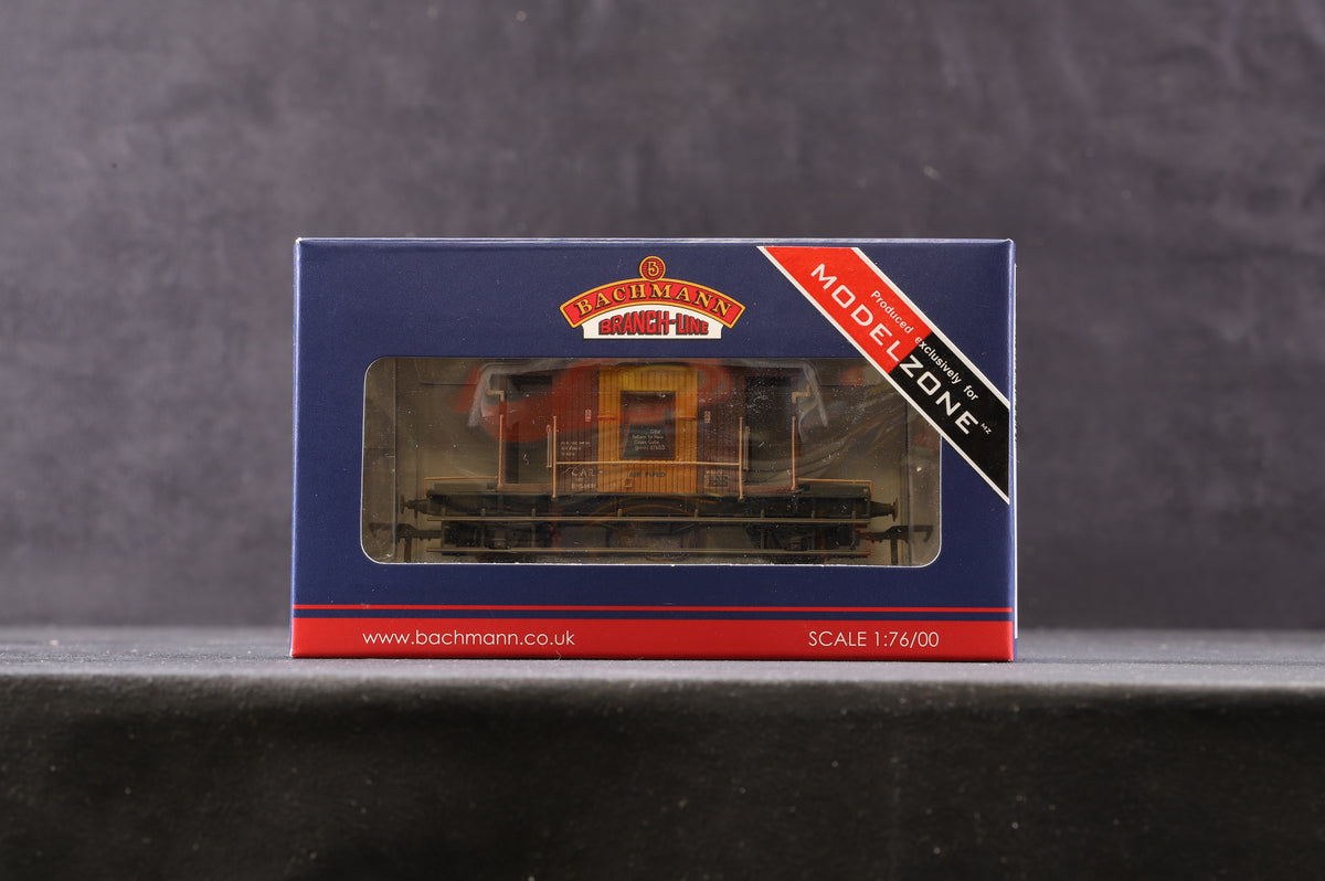 Bachmann OO 37-537Z Car Brake Van &#39;New Cross Gate&#39; BR Bauxite &amp; Yellow Excl. Modelzone