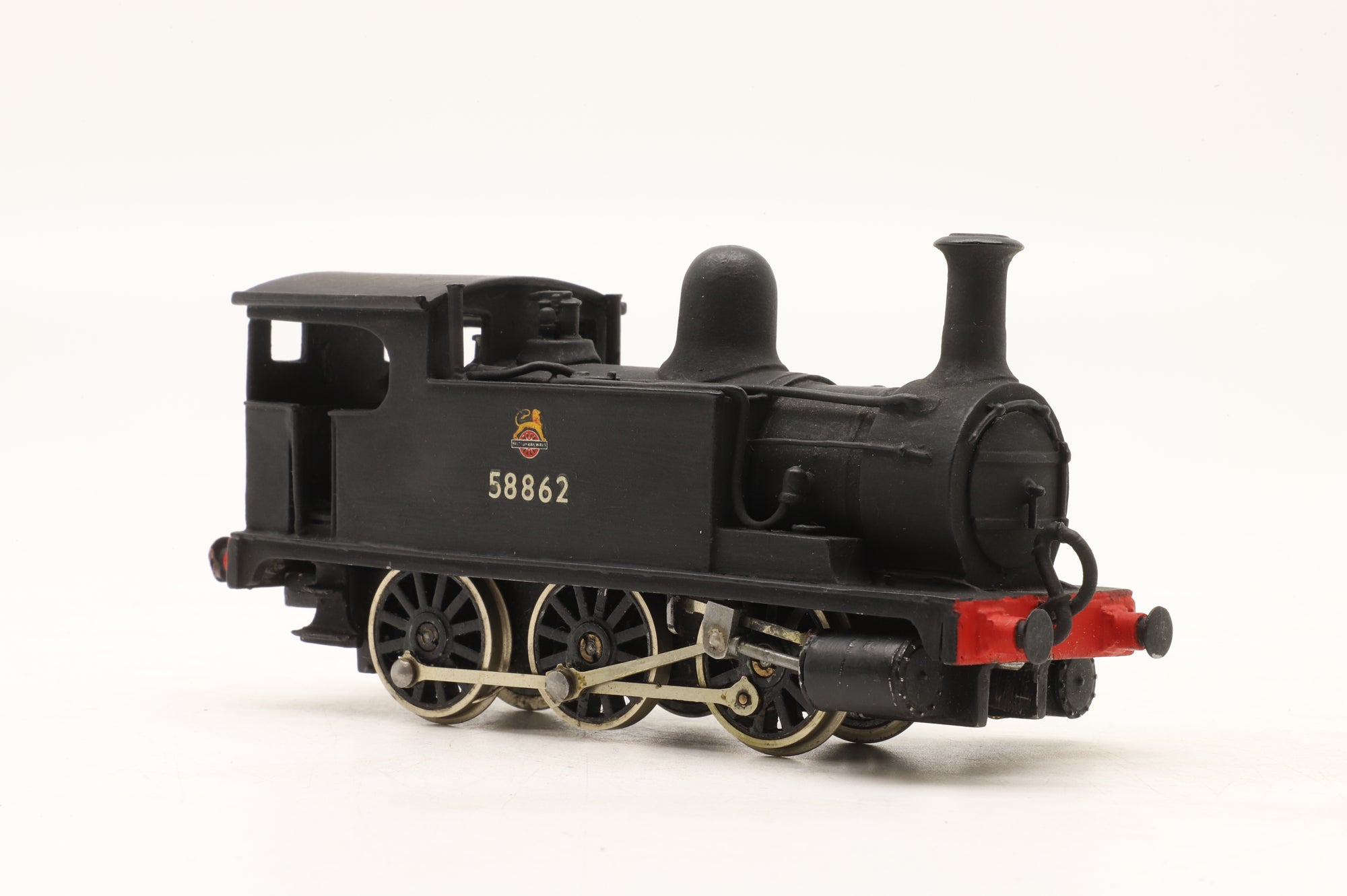 GEM OO LYR Class 24 Aspinall Dock Shunter '58862' BR Black E/C Kit Built