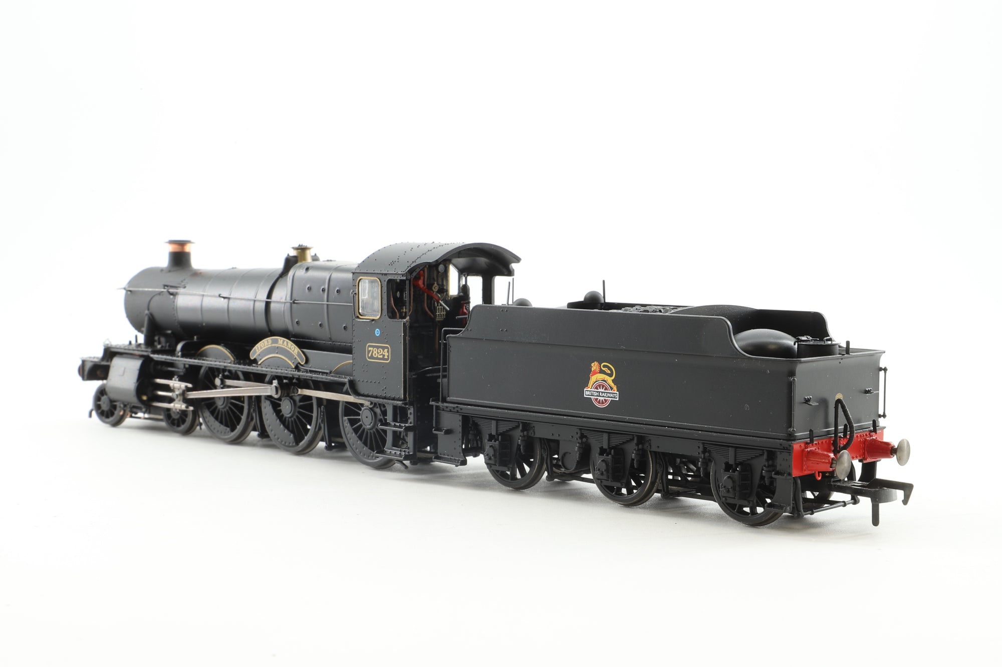Accurascale HO ACC2510 Manor Class 7824 'Iford Manor' in BR Black w/ Early Crests