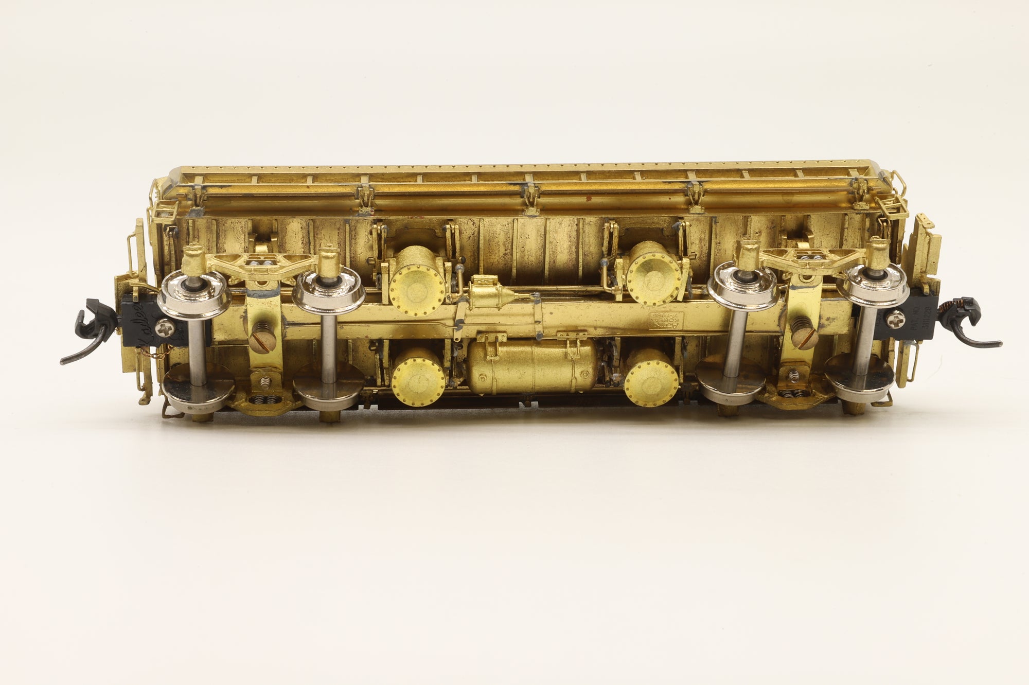 Overland Models HO Brass 1371 Austin Western 30yd Air Dump Car Unpainted