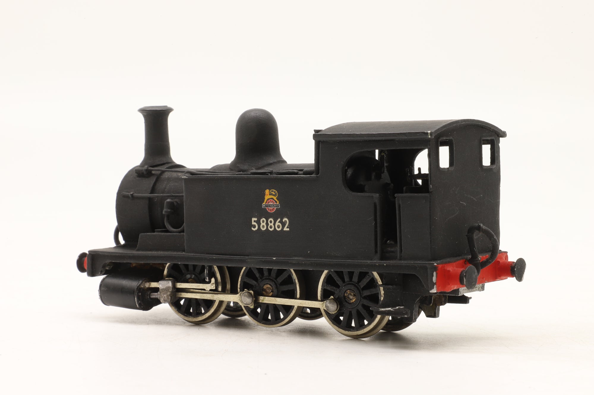 GEM OO LYR Class 24 Aspinall Dock Shunter '58862' BR Black E/C Kit Built
