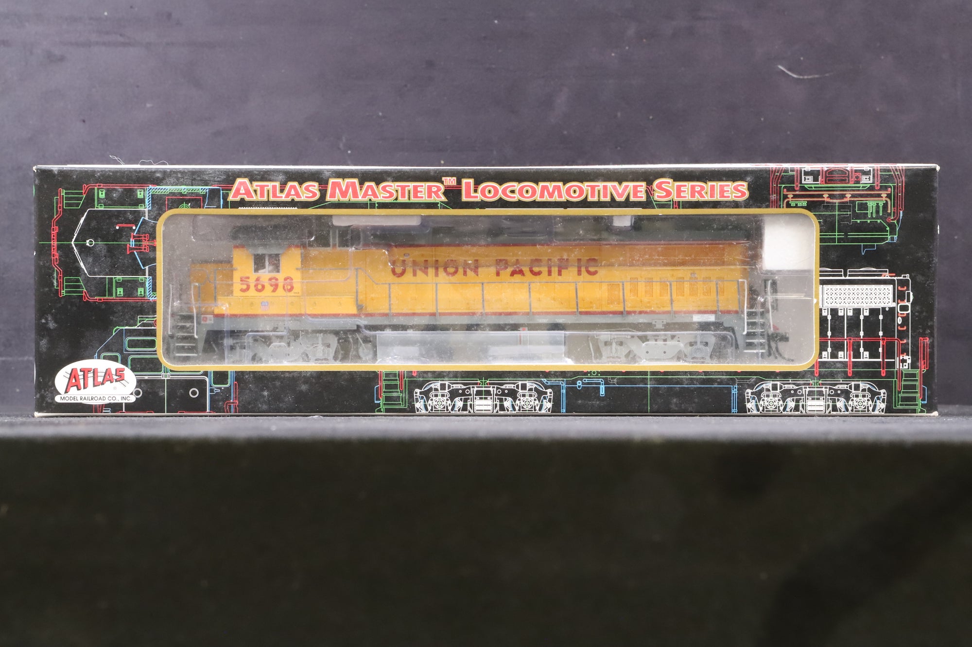 Atlas HO 9023 Dash 8-40B Locomotive Union Pacific '5698'