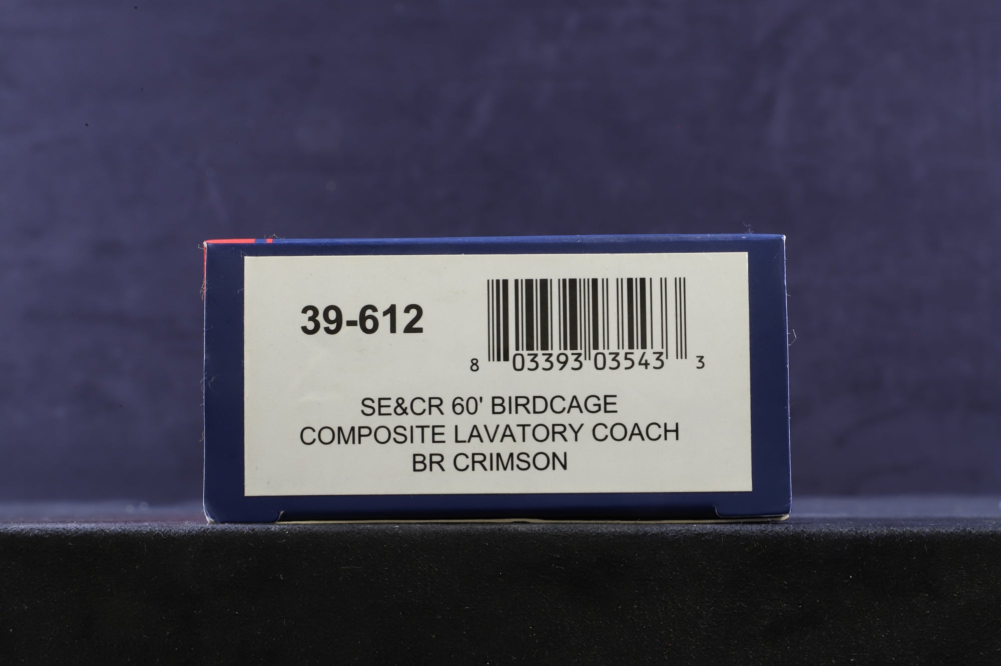 Bachmann OO 39-612 SE&CR 60' Birdcage Composite Lavatory Coach BR Crimson