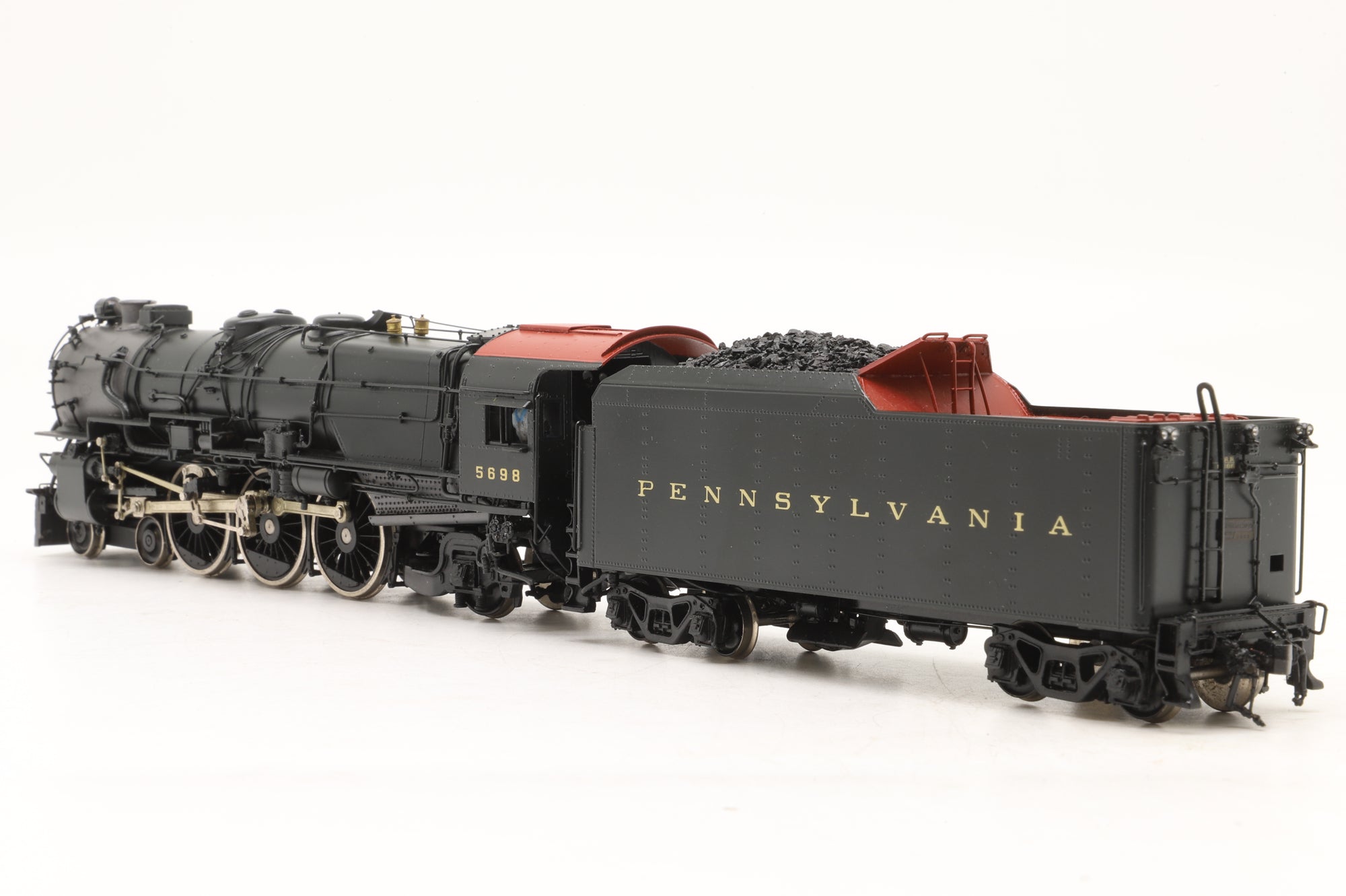 Key Imports HO Brass Pennsylvania K-5 4-6-2 Pacific '5698' Steam Locomotive DCC Sound Factory Painted