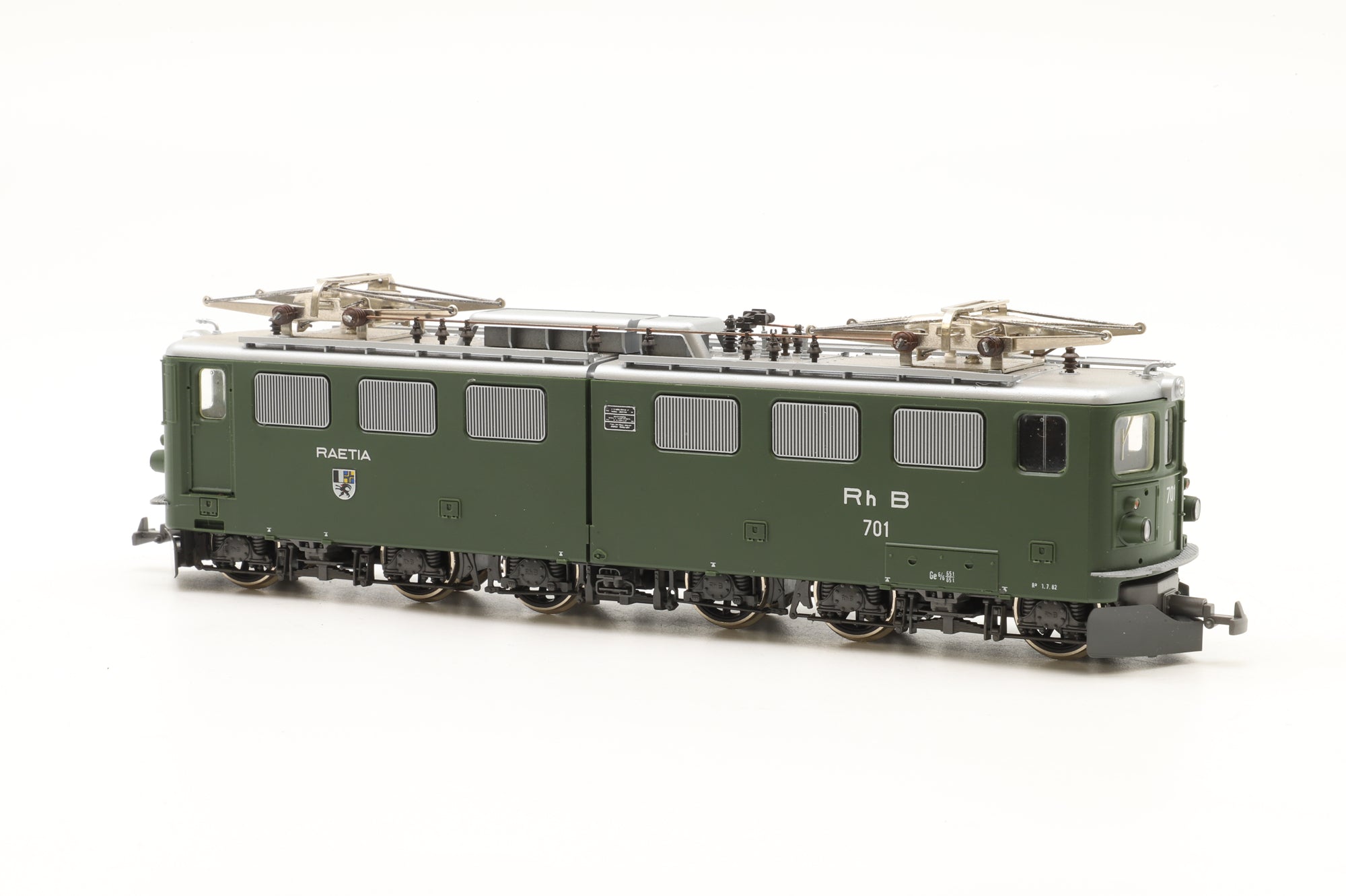 BEMO HOm Ge 6/6 #701 'Raetia' in RhB Green