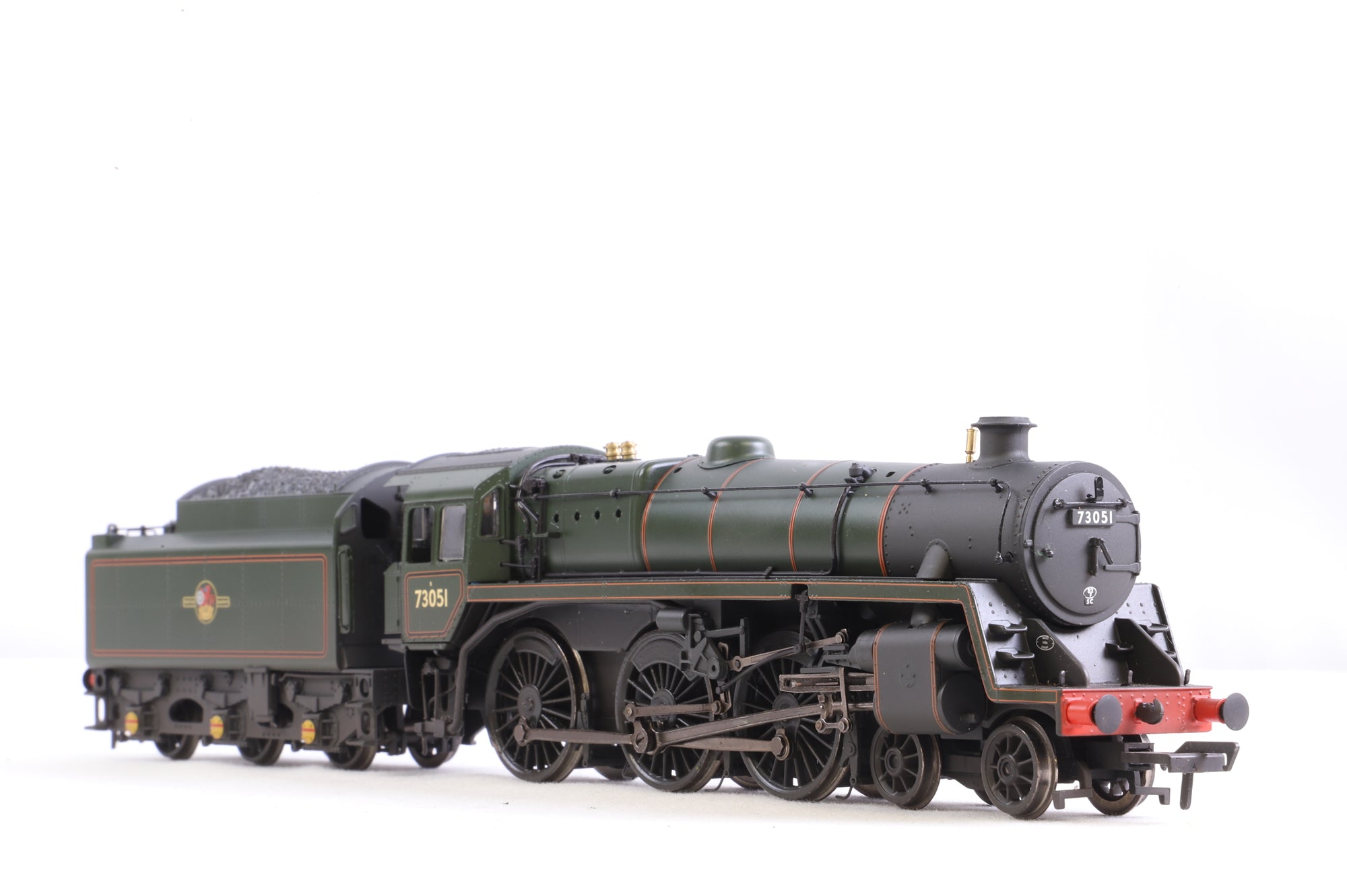 Bachmann OO 32-511 BR Standard Class 5MT '73051' BR Lined Green L/C Weathered DCC Fitted